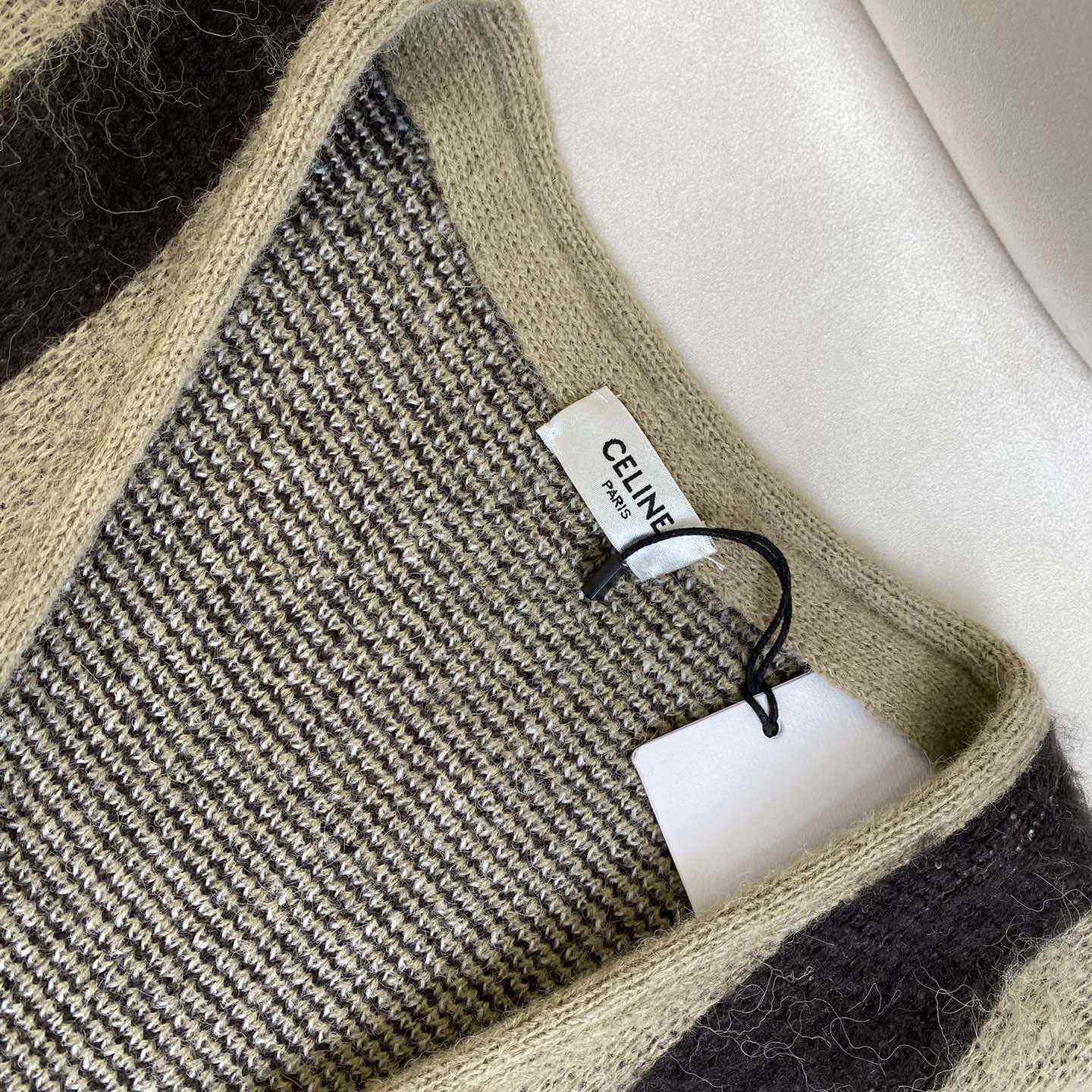 Celine Cardigan In Brushed Mohair - 