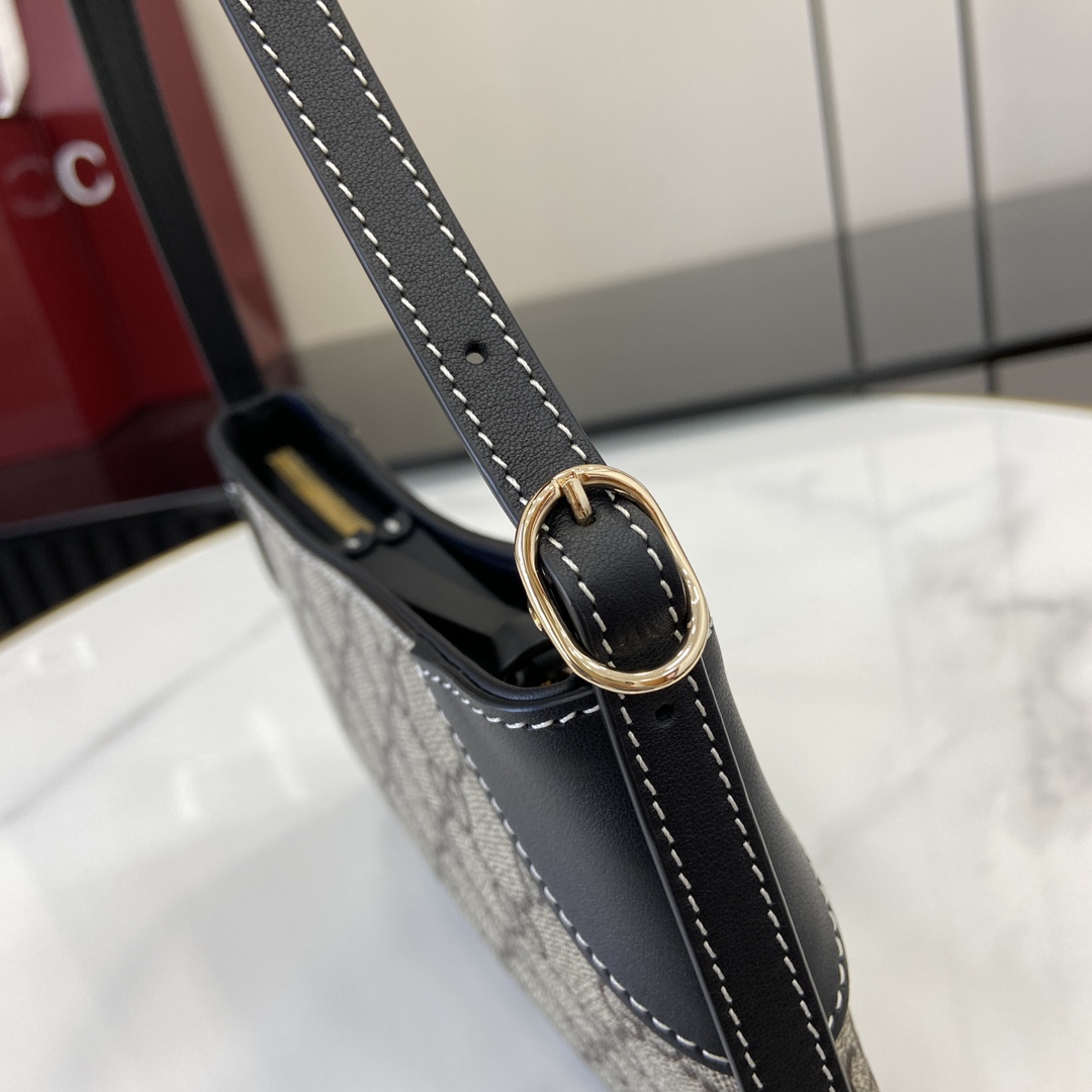 Gucci GG Emblem Super Mini Shoulder Bag - 
