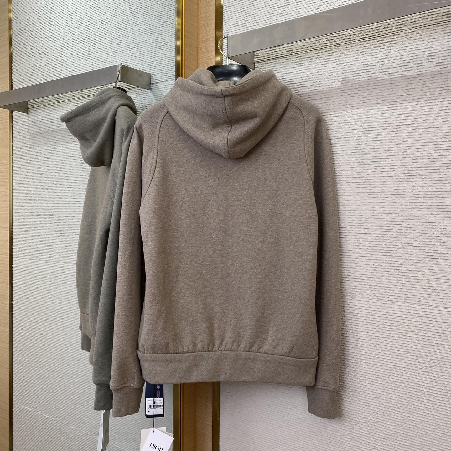 Dior Oblique Jacquard Lined Hoodie - 