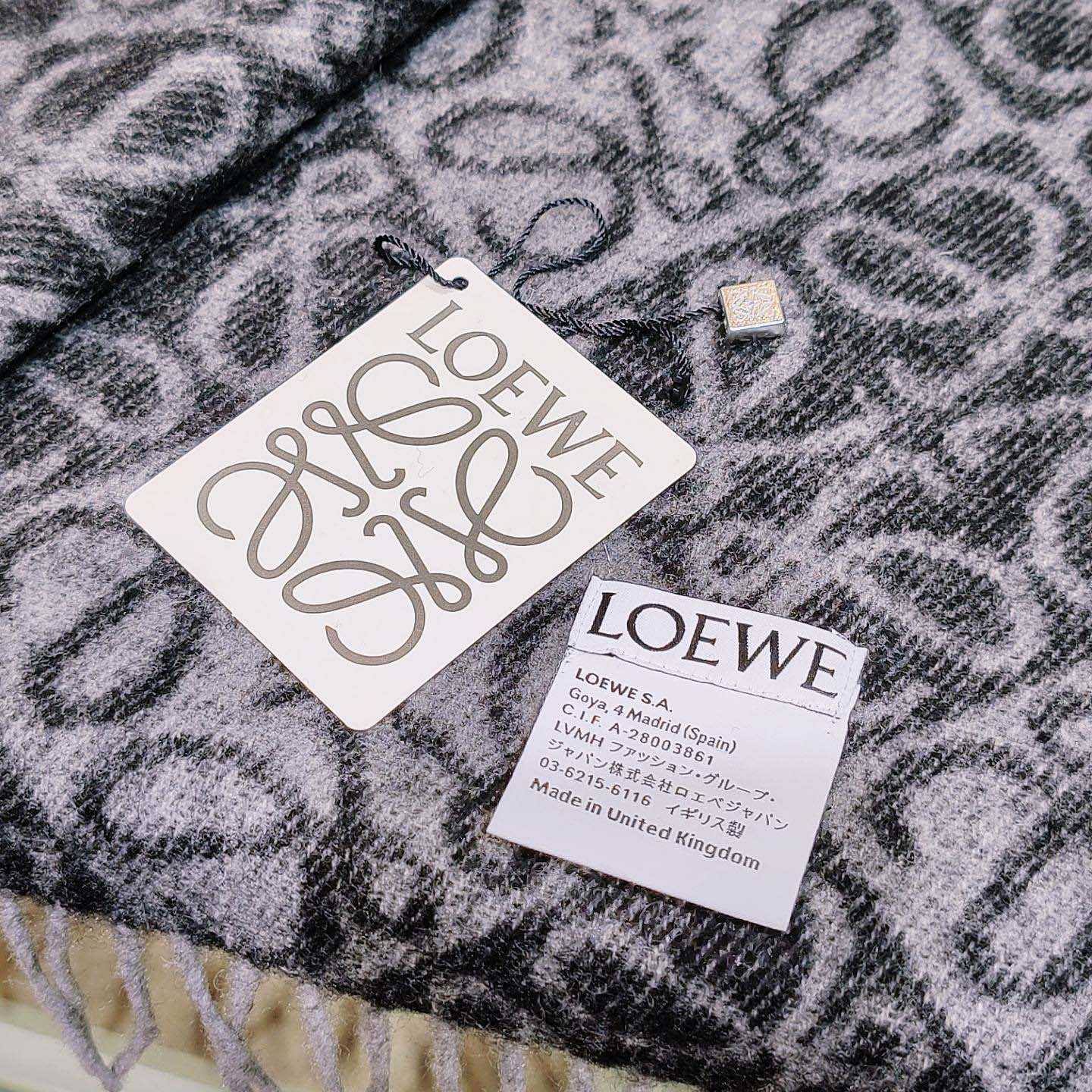 Loewe Anagram Scarf  - 