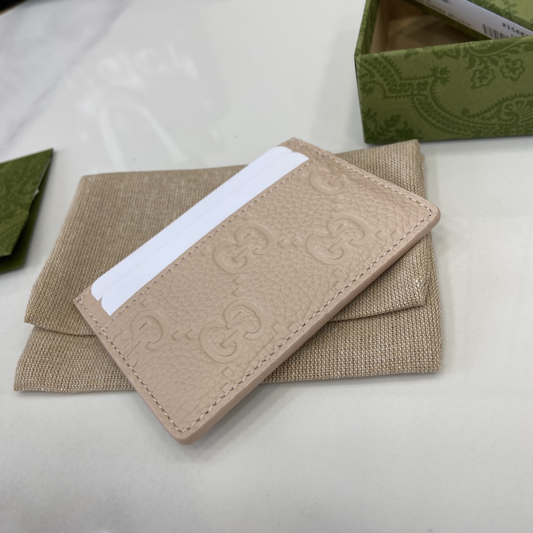 Gucci GG Emblem Card Case  - 