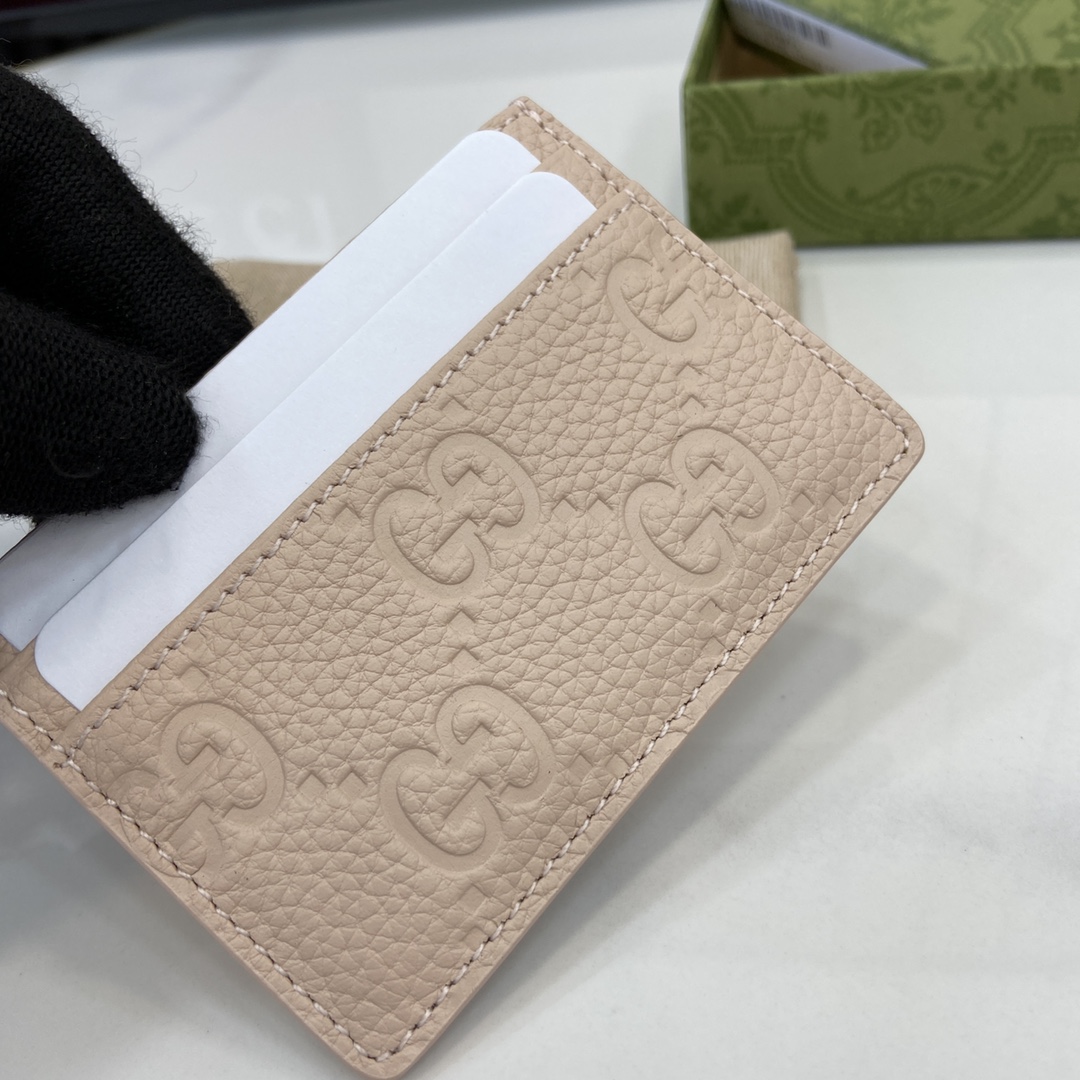 Gucci GG Emblem Card Case  - 