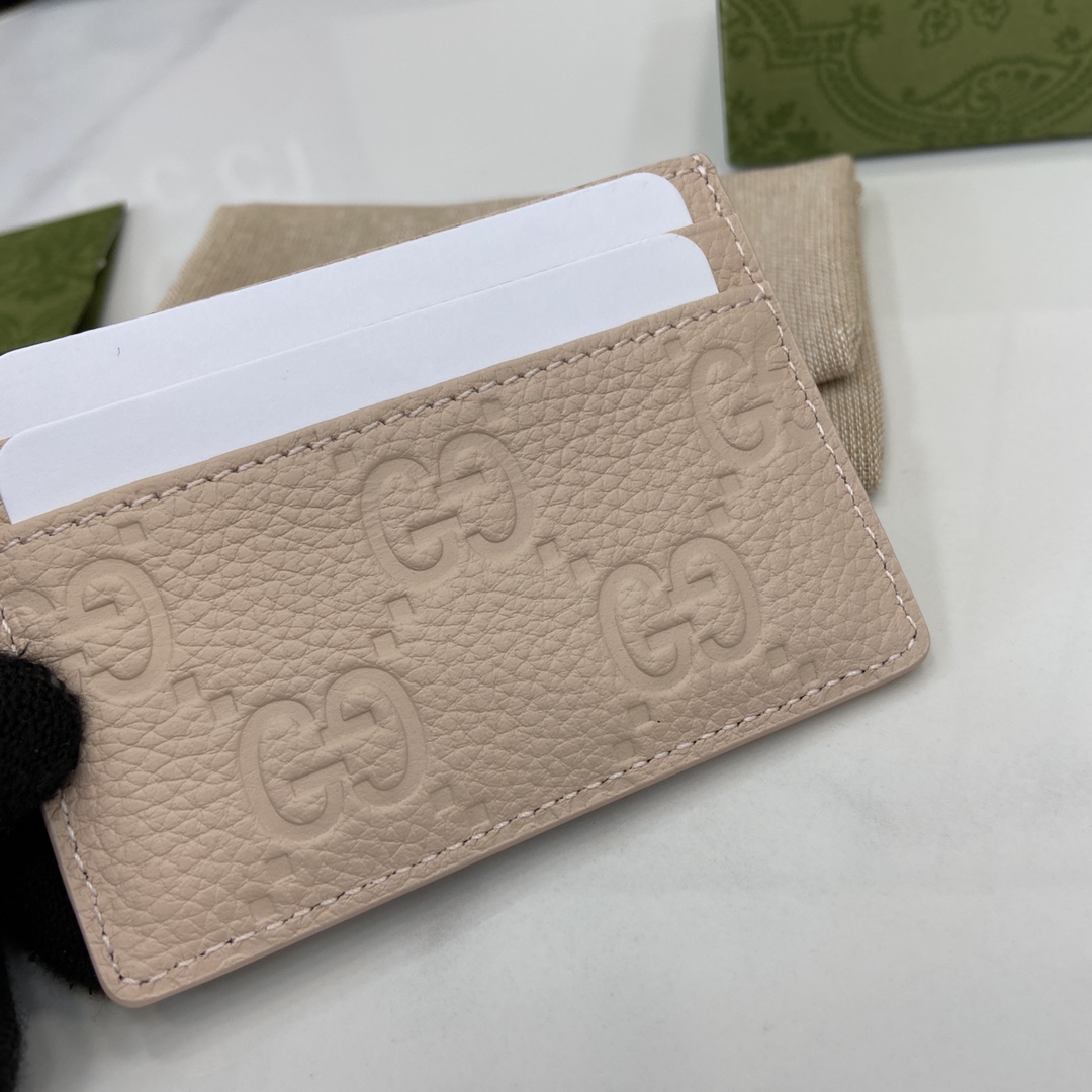Gucci GG Emblem Card Case  - 