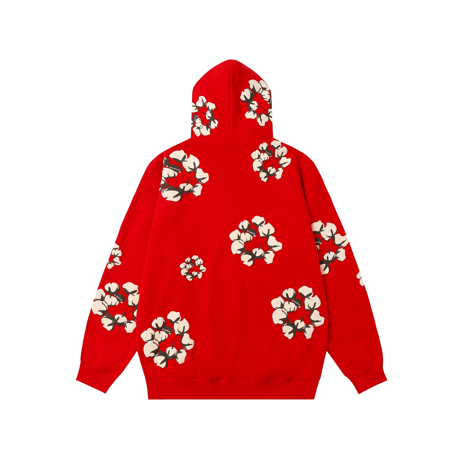 Denim Tears Cactus Tears Wreath Hoodie Red - 