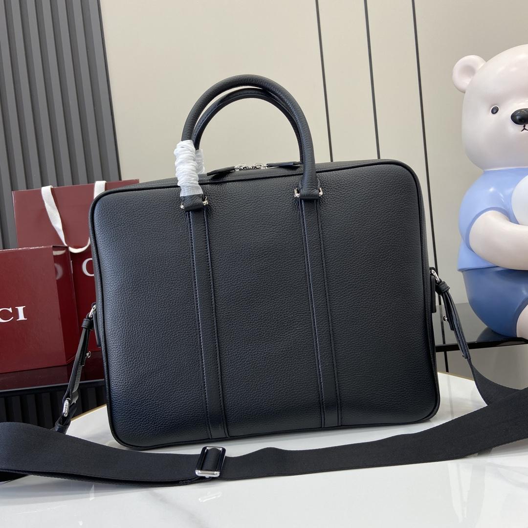 Gucci Medium Briefcase With Web - 