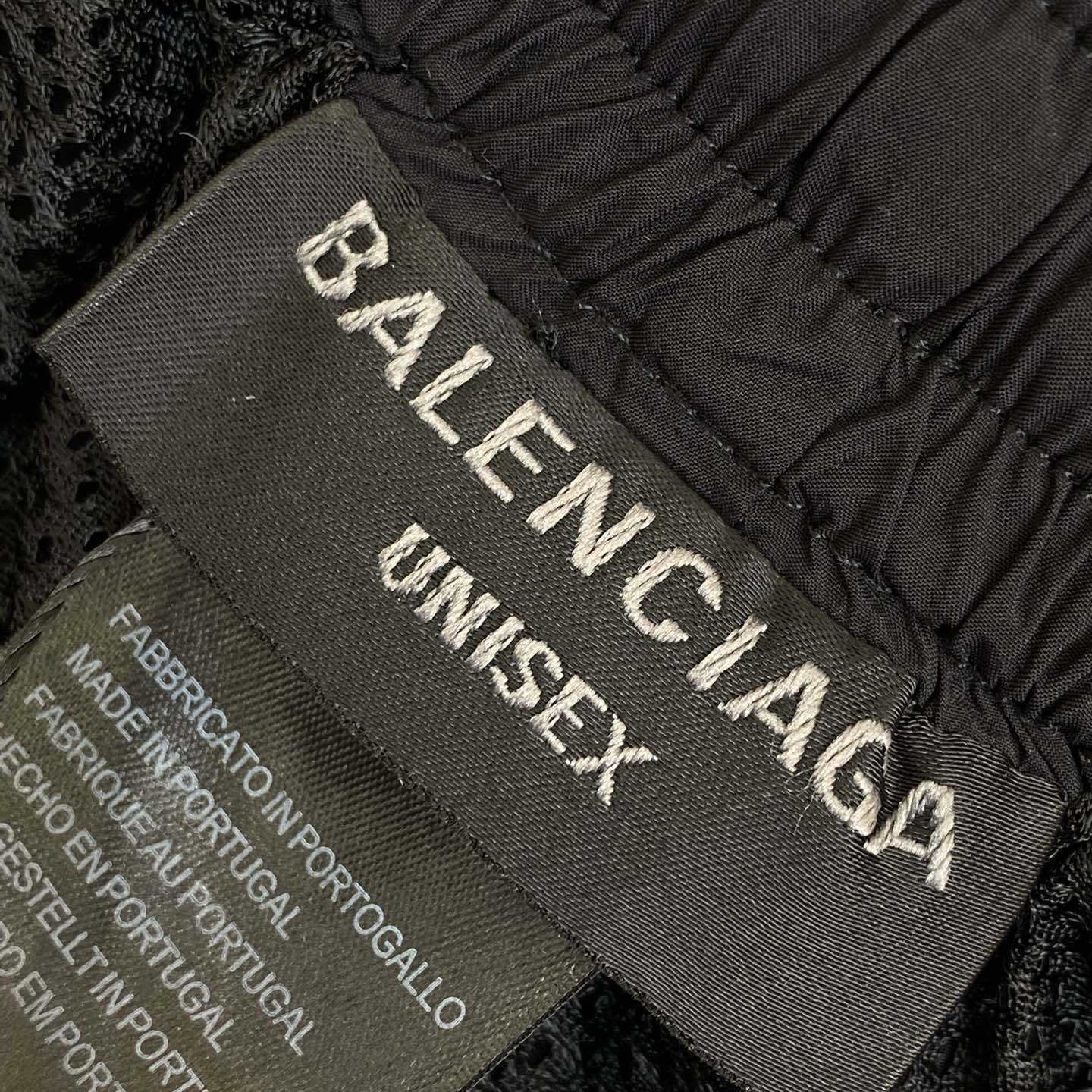 Balenciaga Basketball Series - Tracksuit Pants In Black Techno Poplin - 