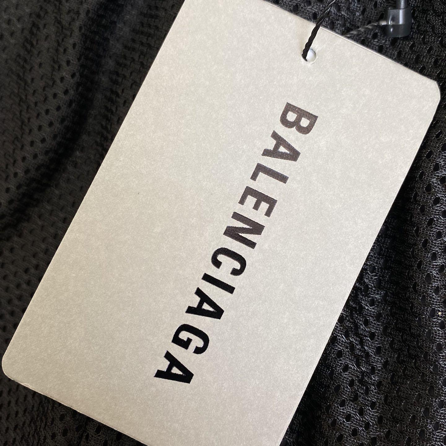 Balenciaga Basketball Series - Tracksuit Pants In Black Techno Poplin - 