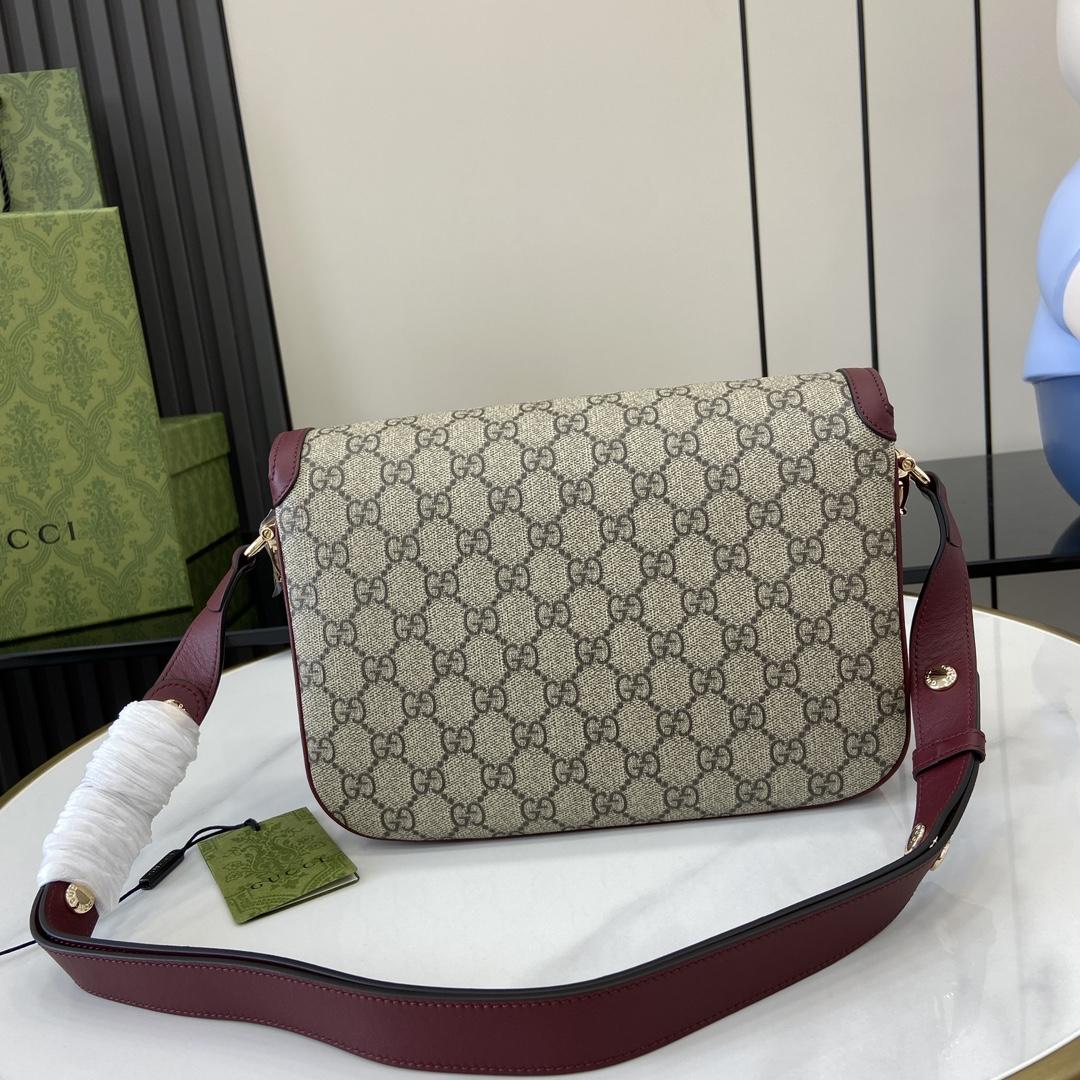 Gucci Horsebit 1955 Soft Small Shoulder Bag - 
