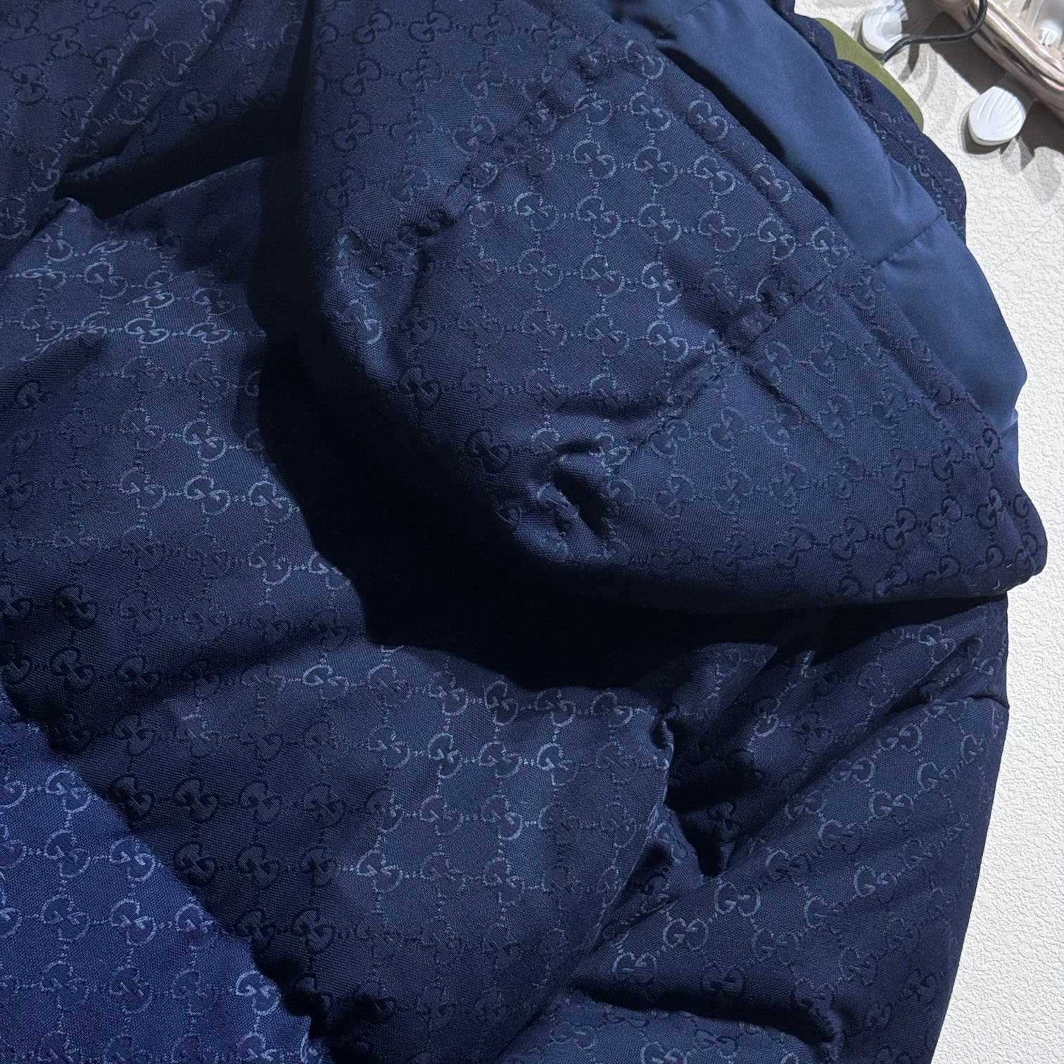 Gucci Gg Canvas Down Jacket - 