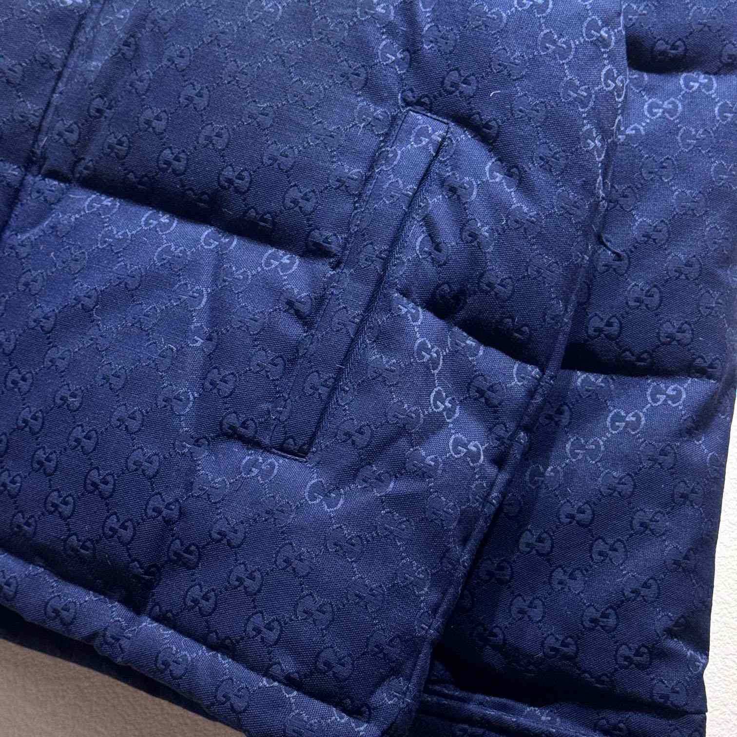 Gucci Gg Canvas Down Jacket - 