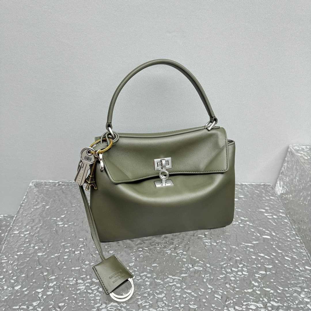 Balenciaga Rodeo Mini Handbag In Khaki   - 