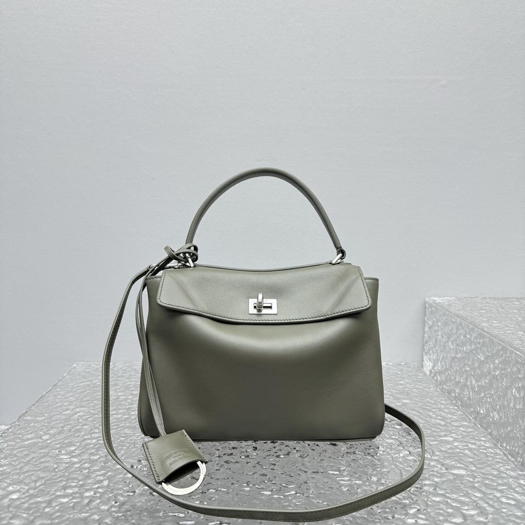 Balenciaga Rodeo Mini Handbag In Khaki   - 