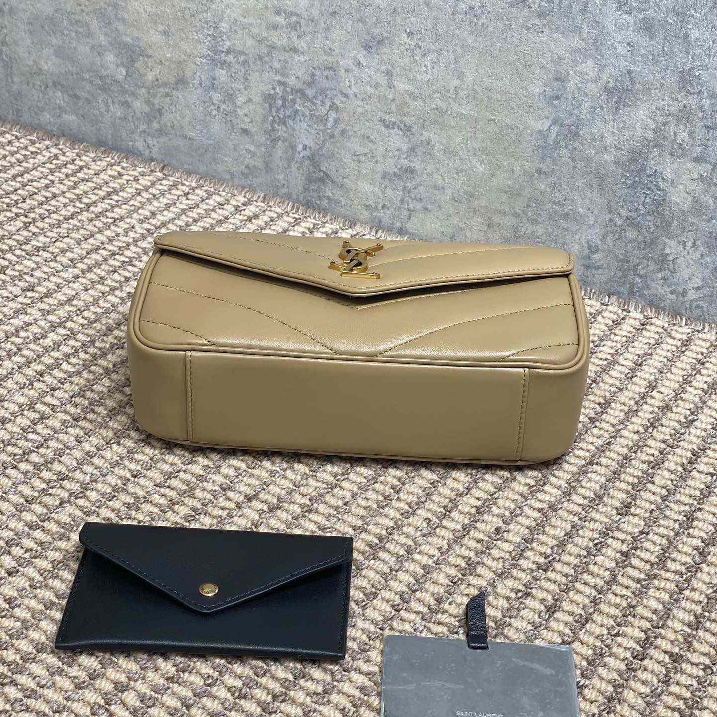 Saint Laurent Loulou Small In Matelasse Lambskin - 