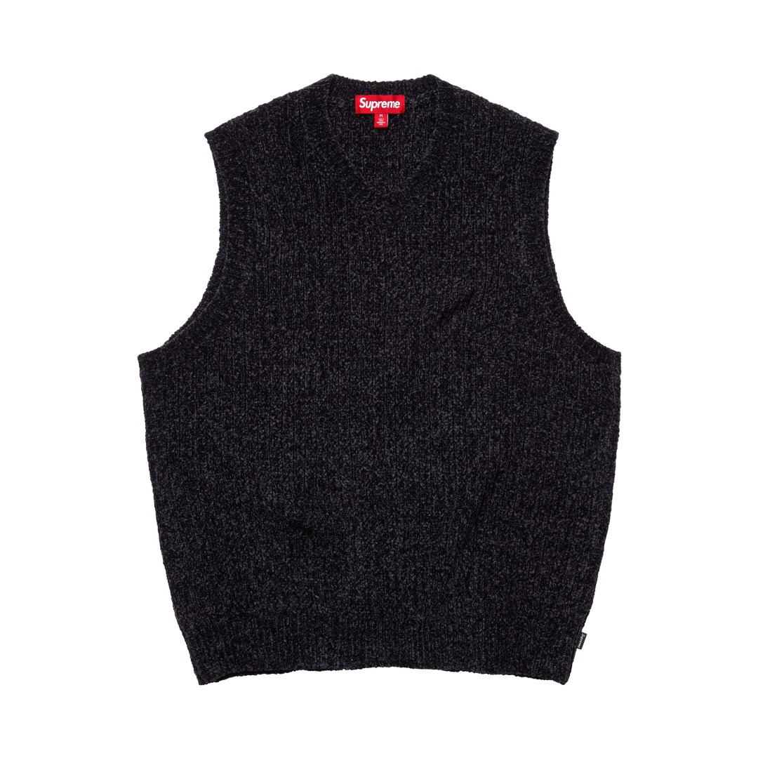 Supreme Chenille Sweater Vest  - 