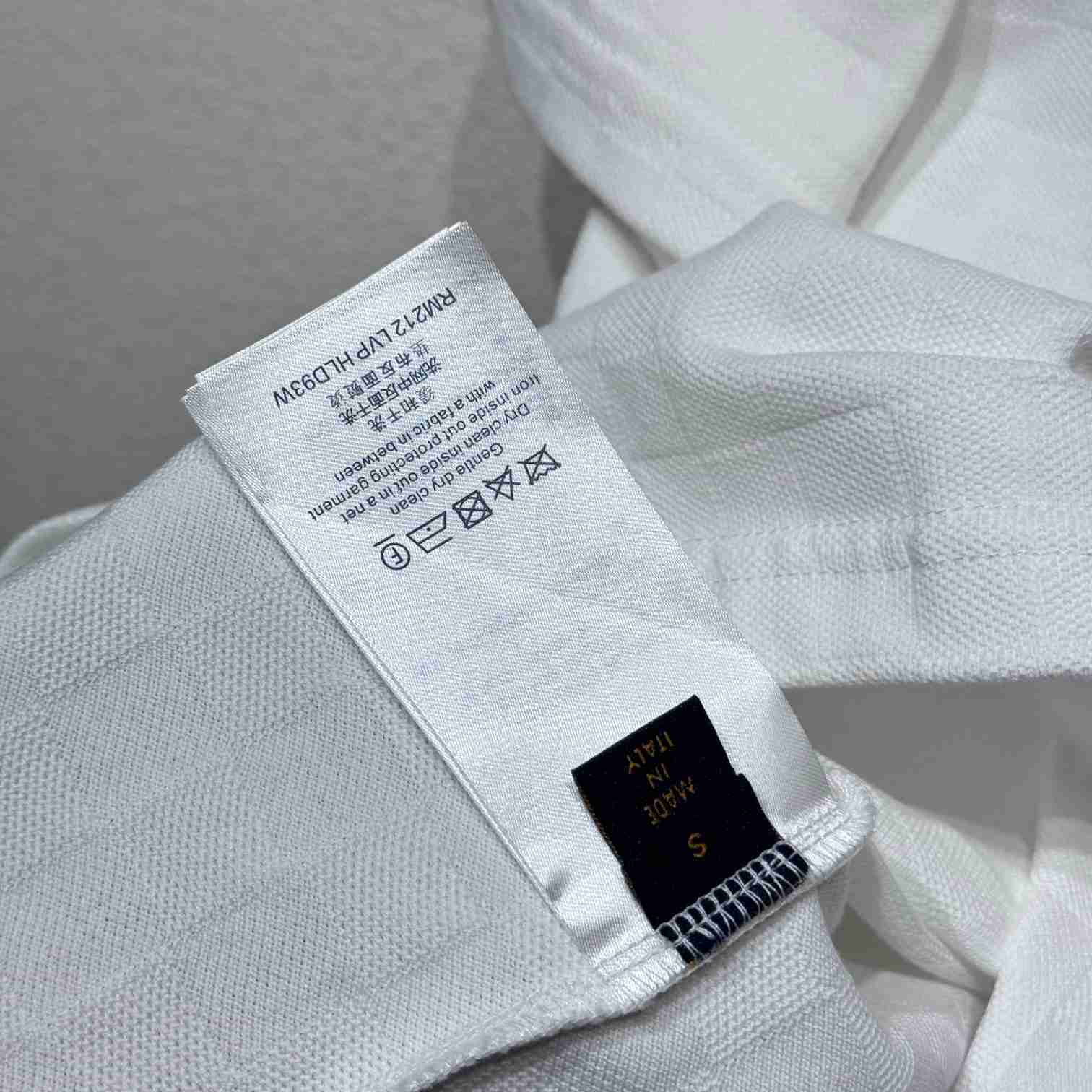 Louis Vuitton Signature Patch Cotton T-Shirt    - 