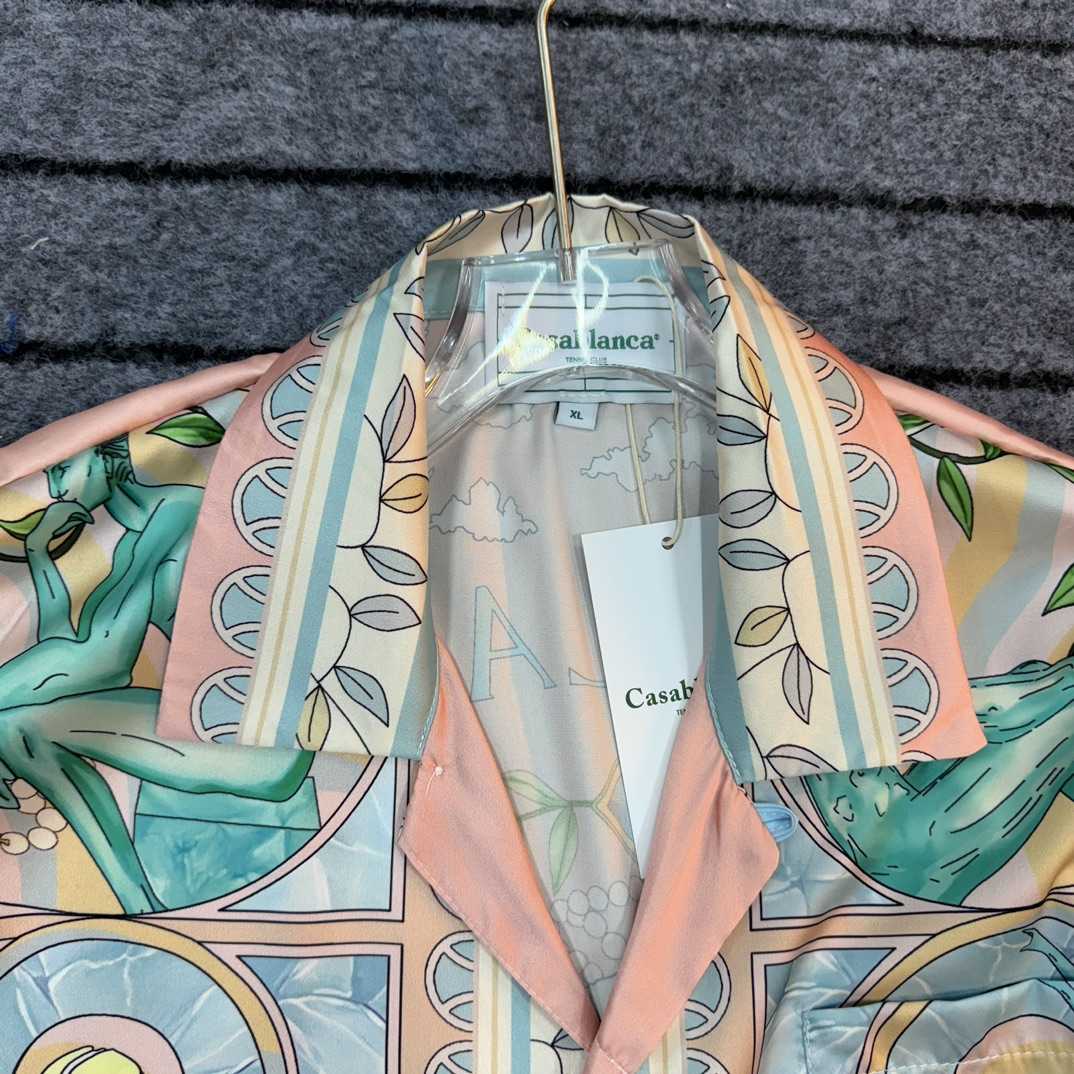 Casablanca Vase Linen Shirt - 