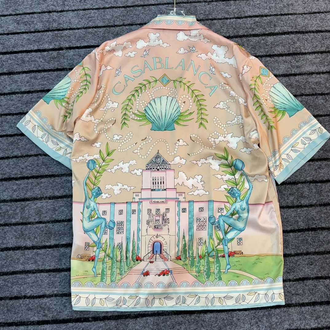Casablanca Vase Linen Shirt - 