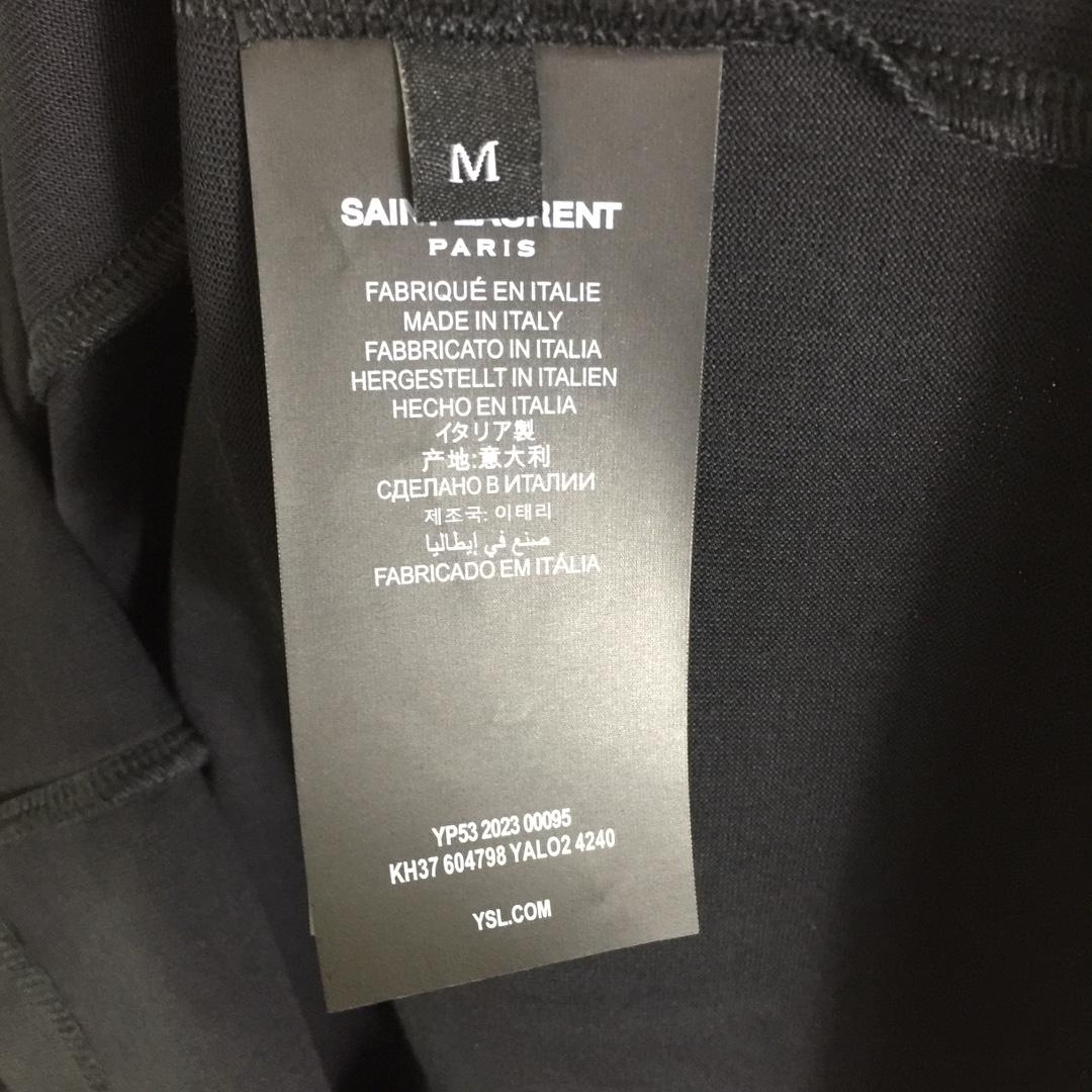 Saint Laurent Cotton-jersey T-shirt  - 