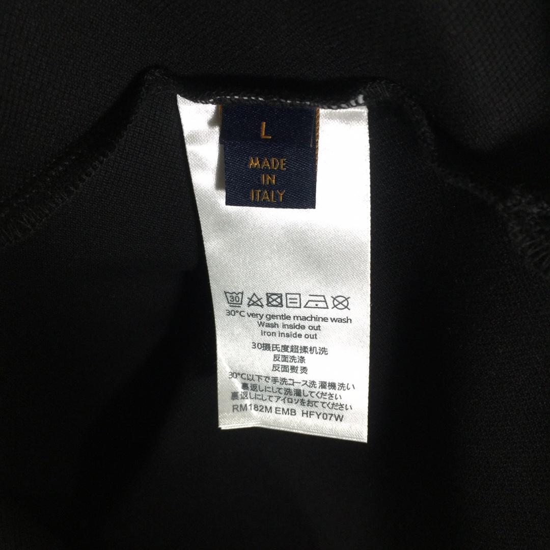 Louis Vuitton Short-Sleeved Cotton Polo Shirt    - 