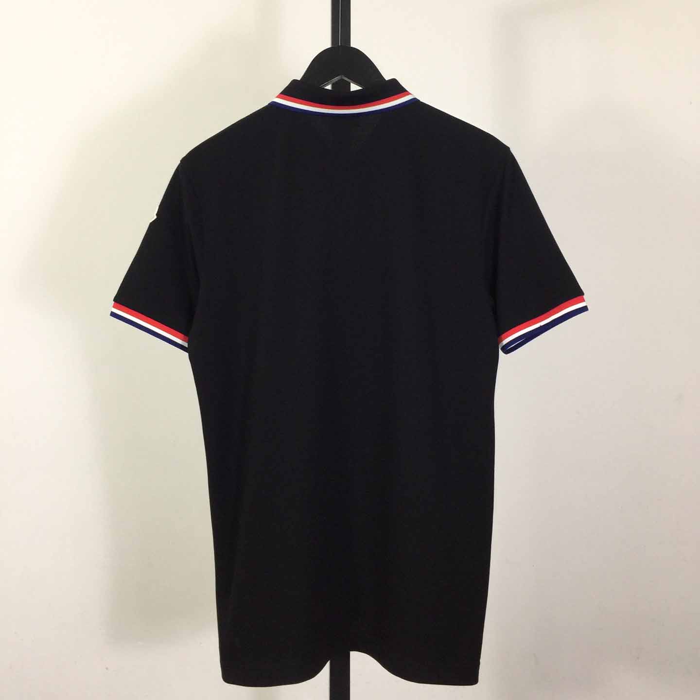Moncler Logo Cotton Polo Shirt - 