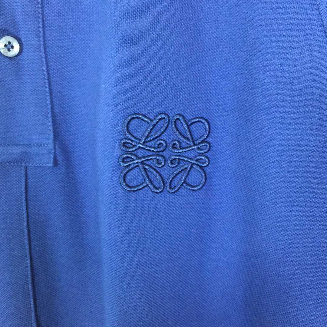 Loewe Logo Cotton Polo Shirt - 