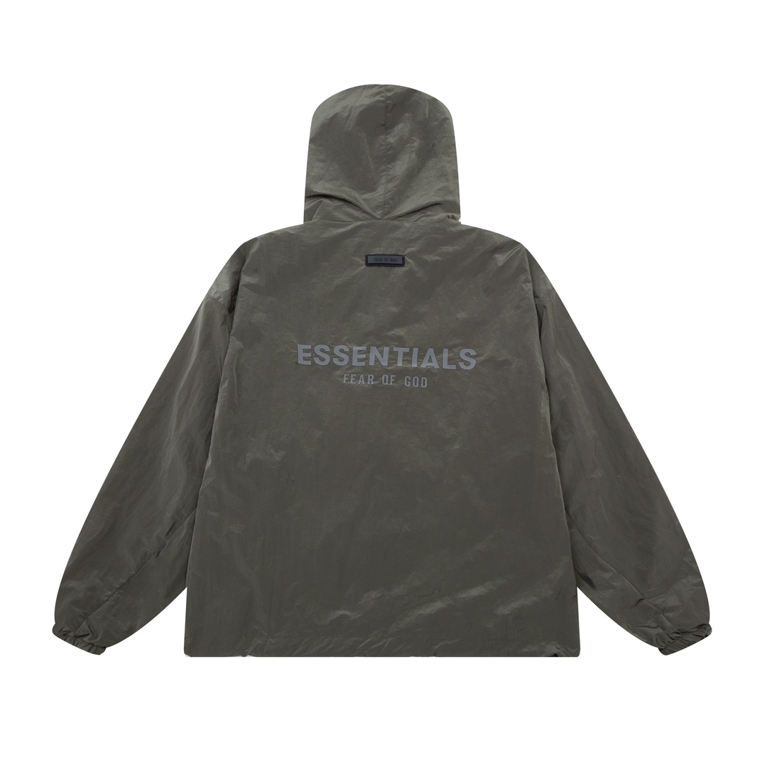 Fear Of God Essential Crinkle Nylon Jacket - 