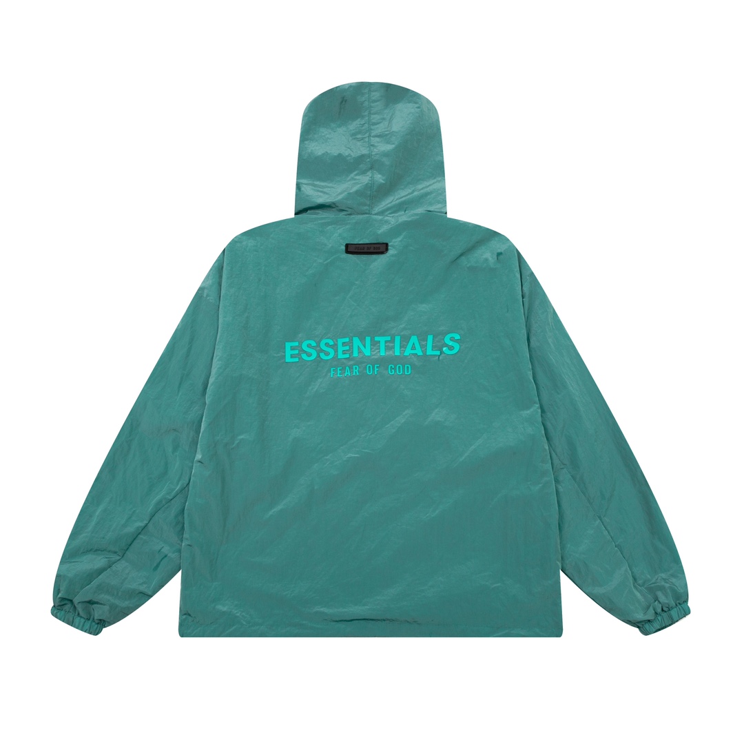 Fear Of God Essential Crinkle Nylon Jacket - 