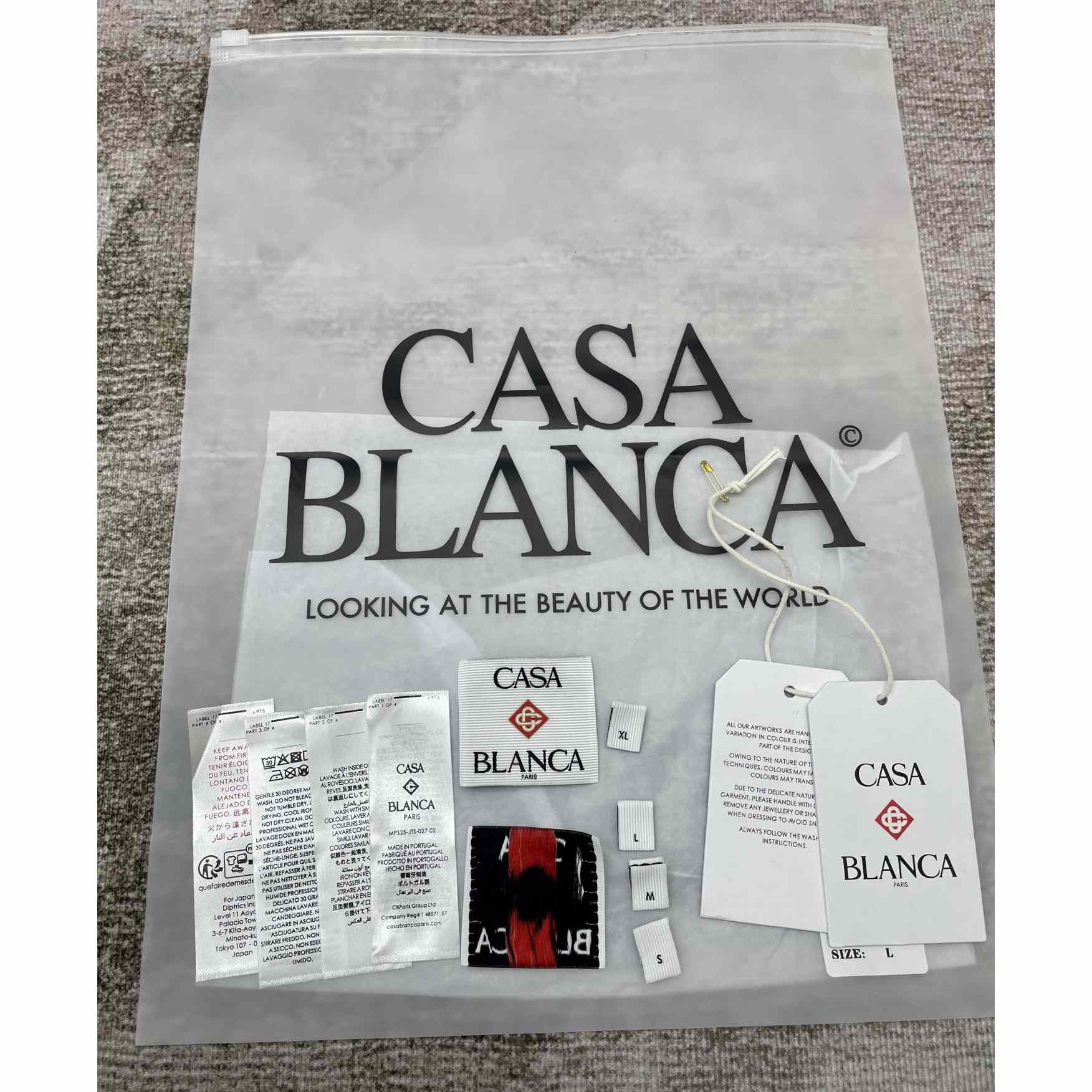 Casablanca Diamond Logo T-Shirt    C1003 - 
