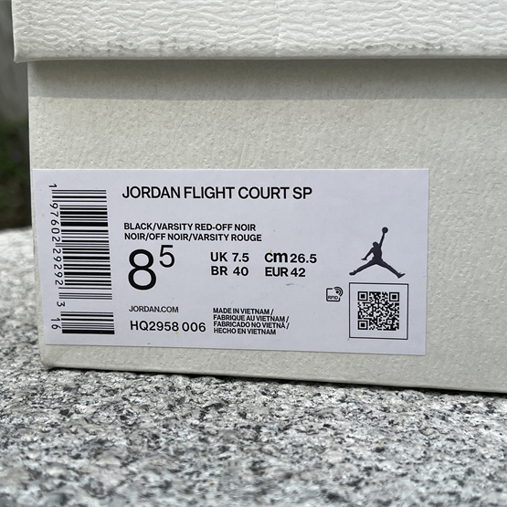 Who Decides War x Jordan Flight Court Sneakers      HQ2958-006 - 