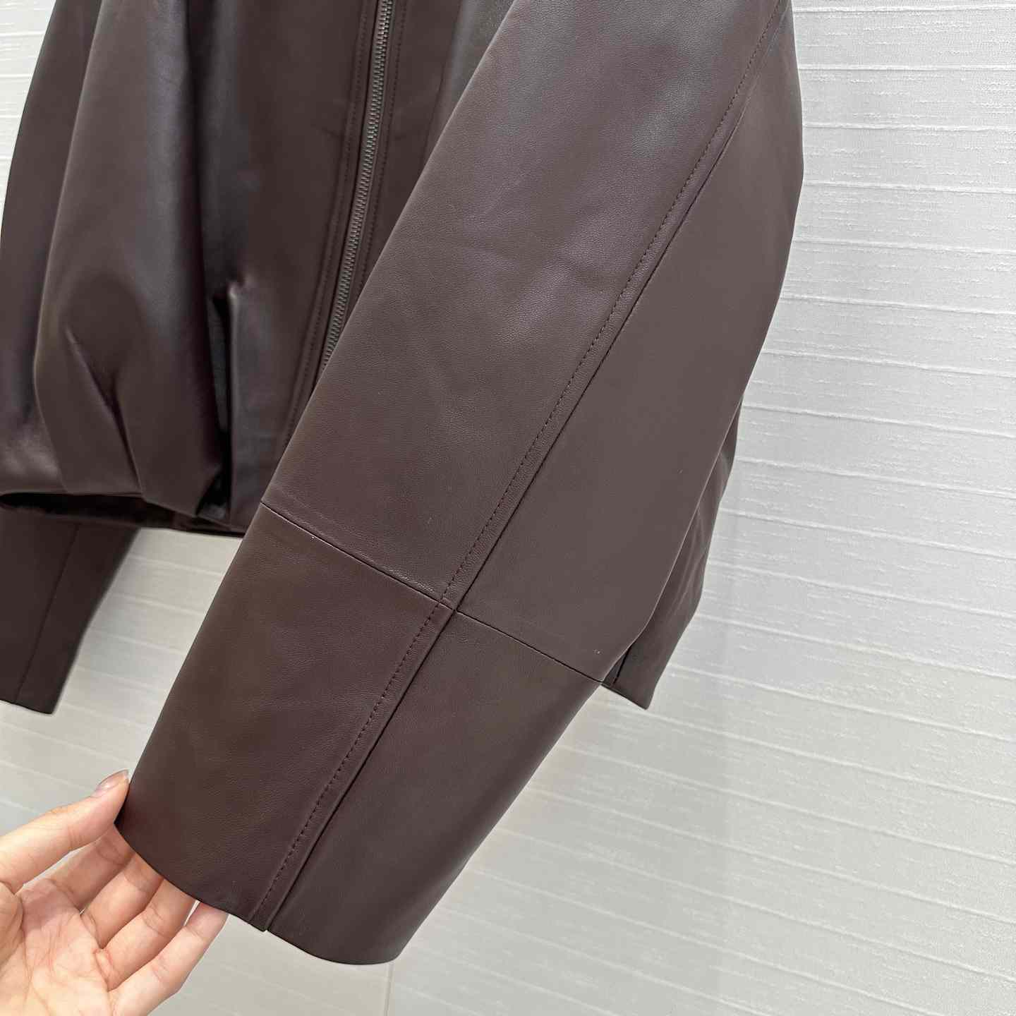 Loewe Draped Jacket In Nappa Lambskin - 