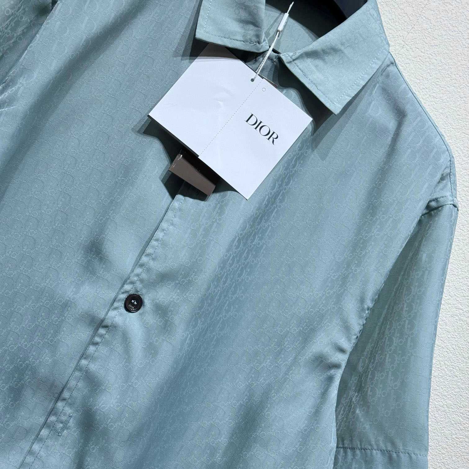 Dior Oblique Short-Sleeved Shirt  - 