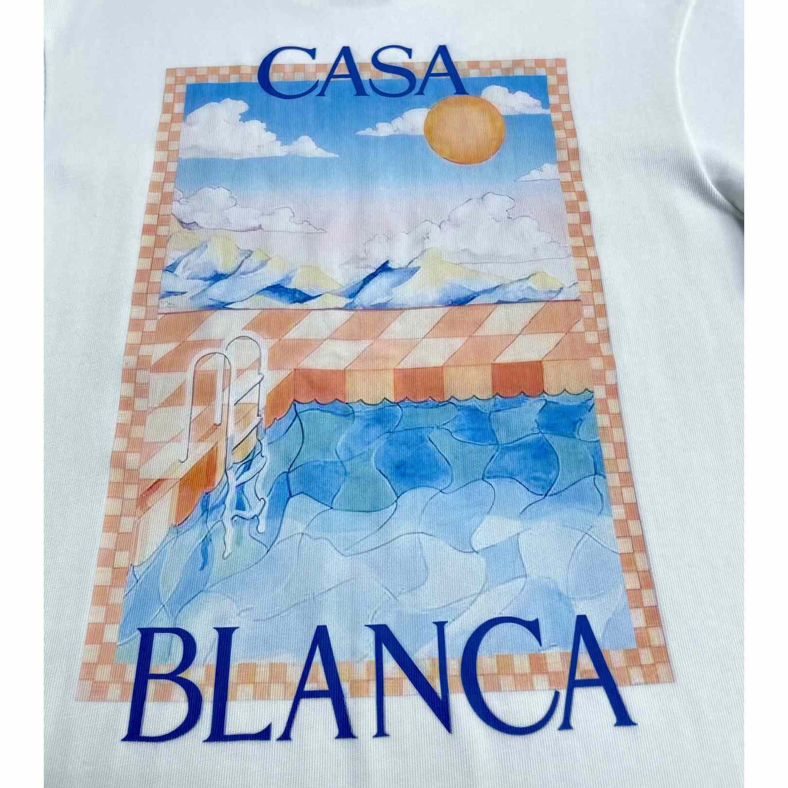 Casablanca Surreal Pool T-shirt   C968 - 
