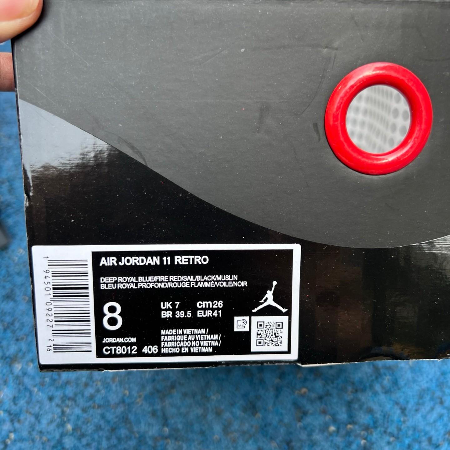 Air Jordan 11 Sneaker  CT8012-406 - 