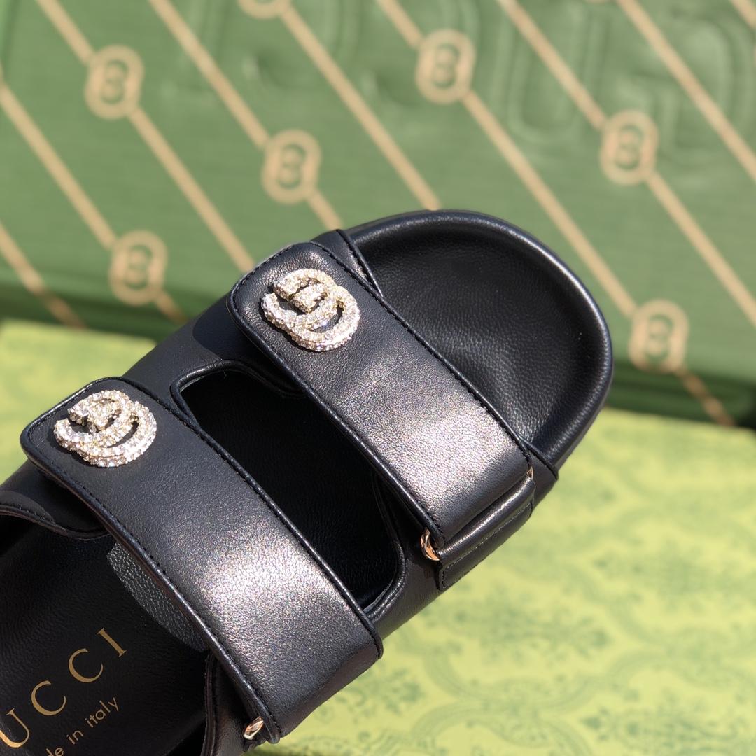 Gucci Women's Double G Sandal - 