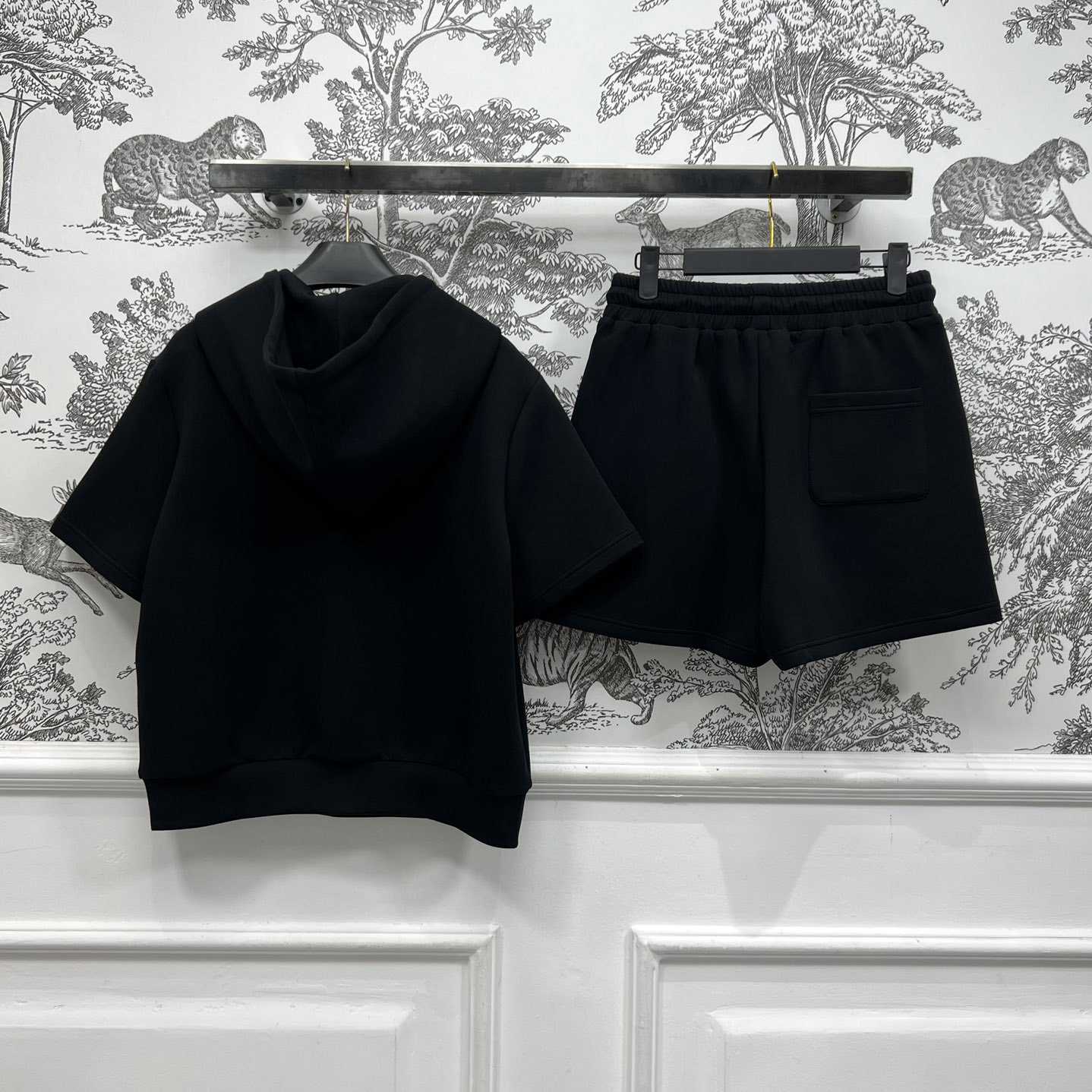 Chanel Hooded Tee & Shorts - 