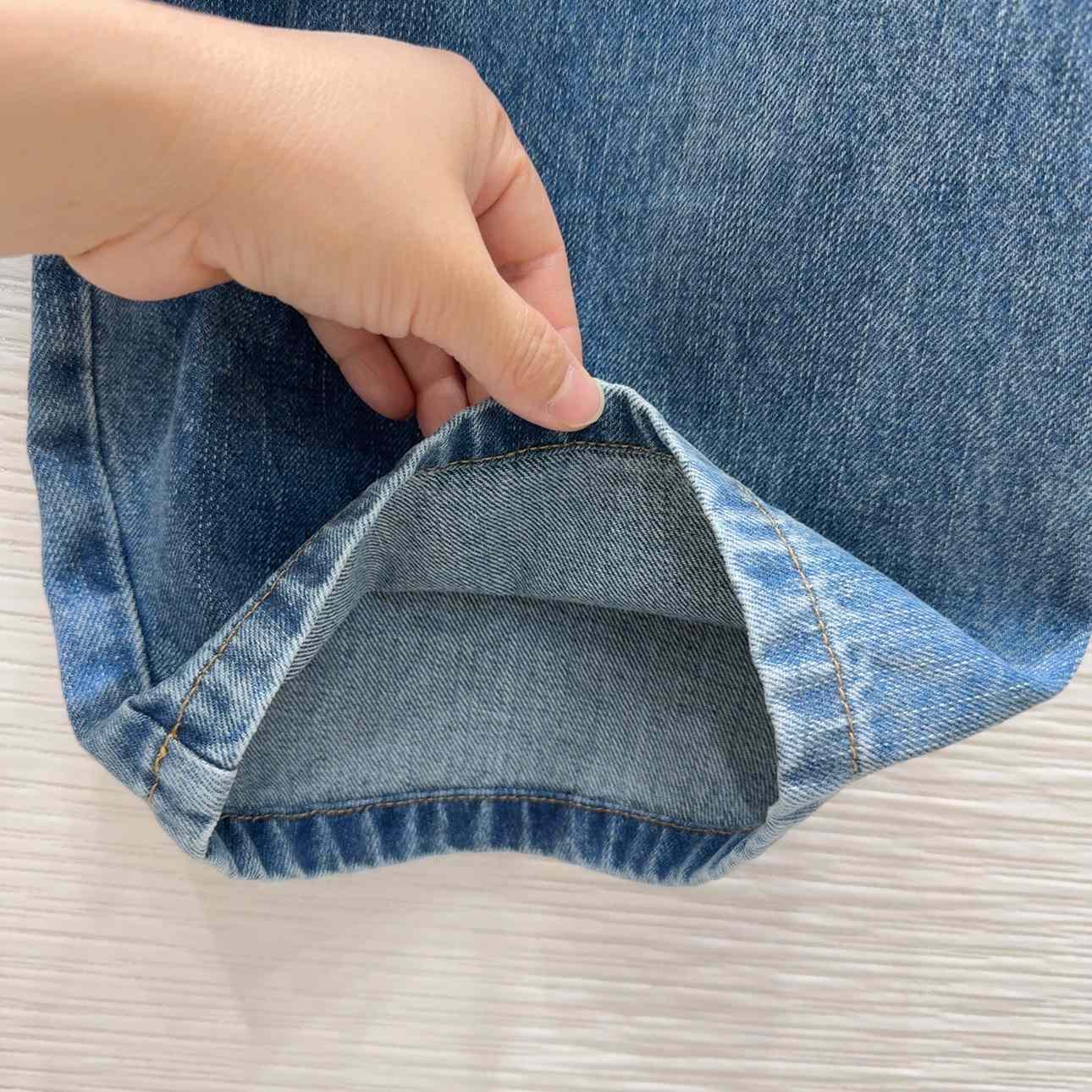 Loewe Draped Jeans In Denim - 