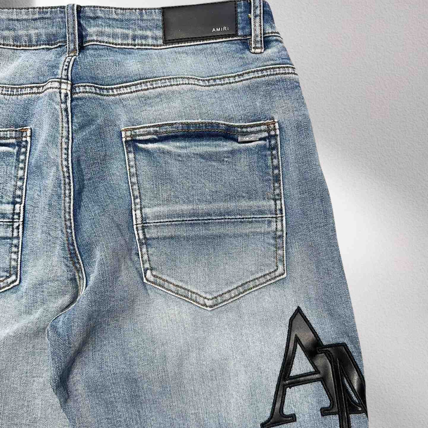 Amiri Denim Shorts     8003 - DesignerGu