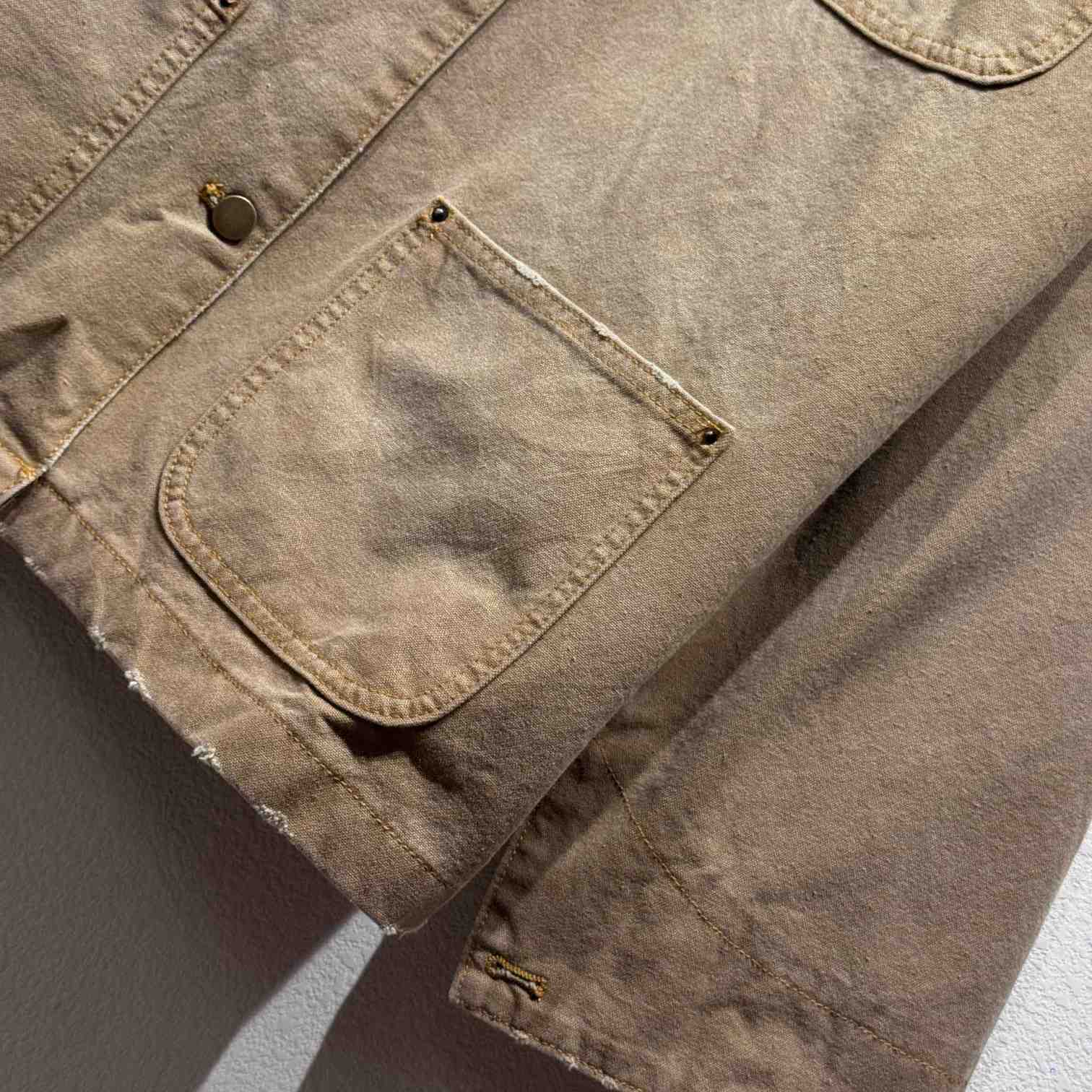 Prada Distressed Canvas Jacket - DesignerGu