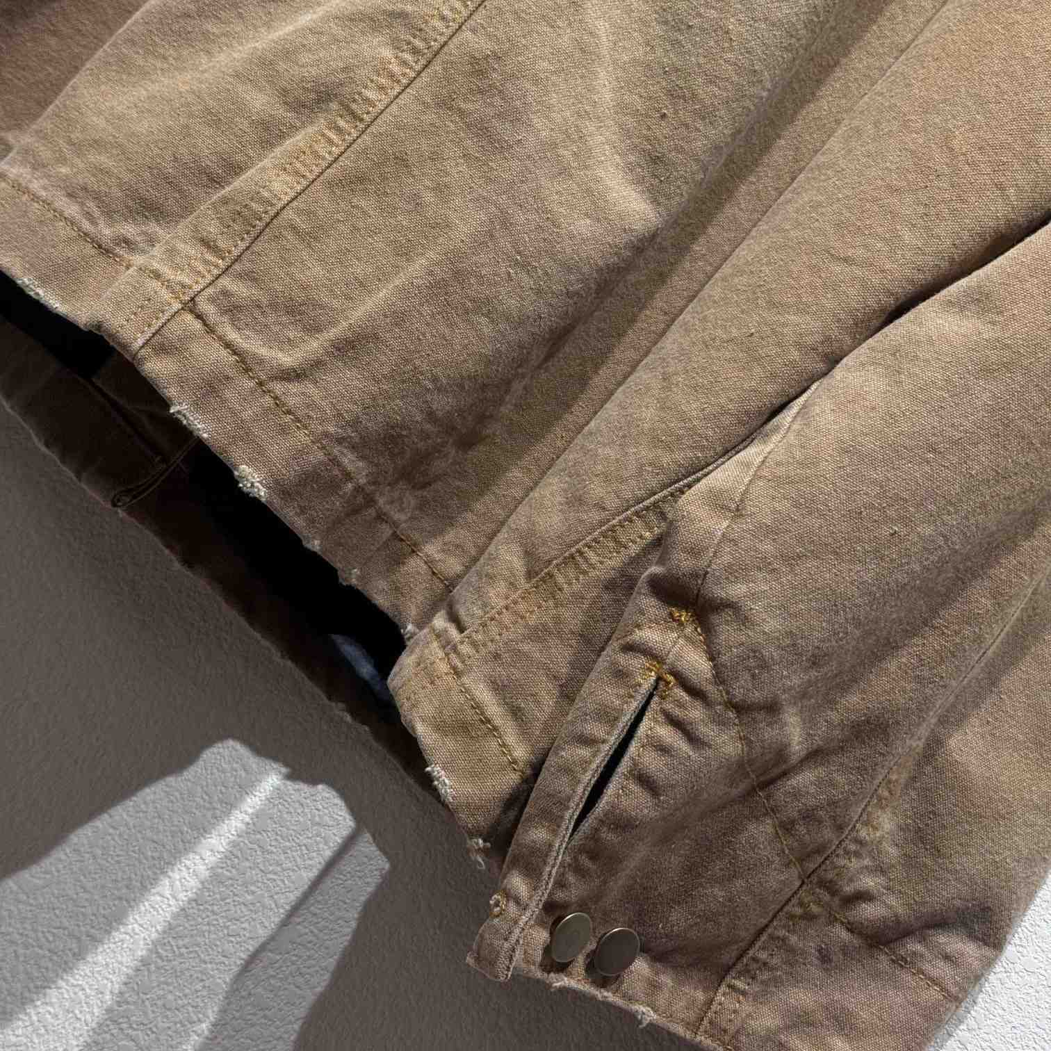 Prada Distressed Canvas Jacket - DesignerGu