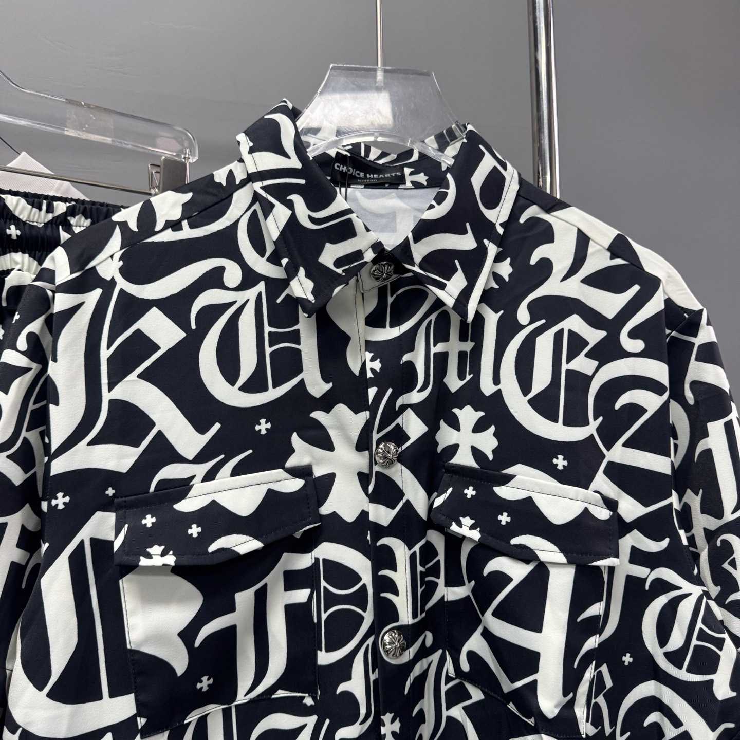Chrome Heart Shirt & Shorts - 