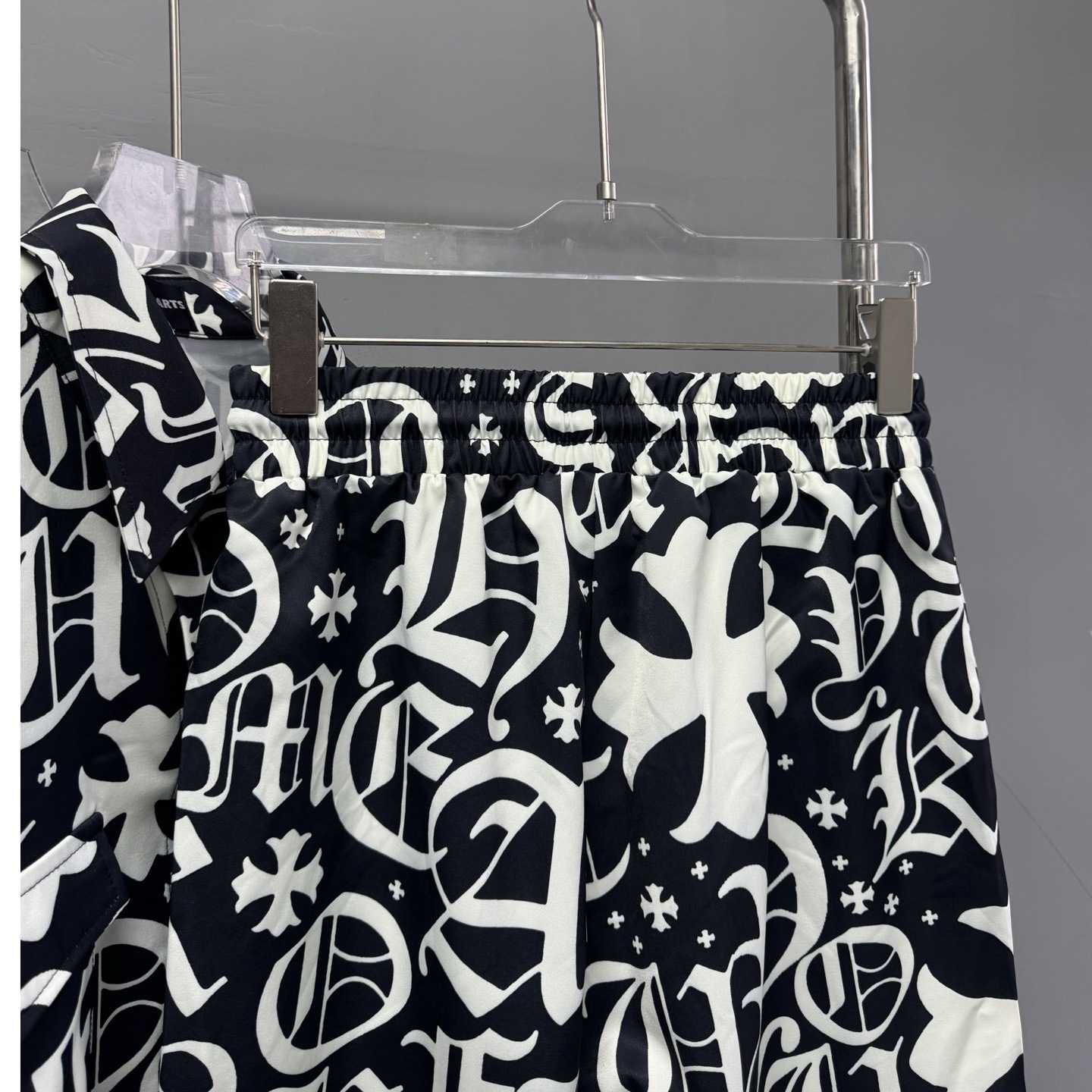 Chrome Heart Shirt & Shorts - 