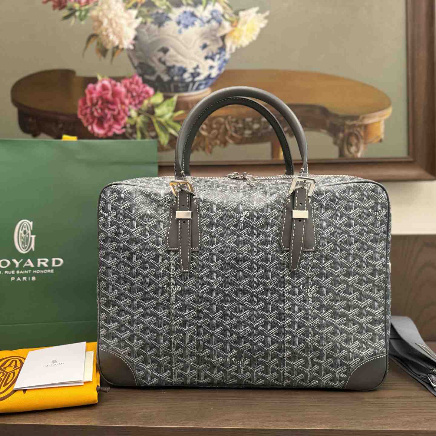 Goyard Ambassade MM Document Case - DesignerGu