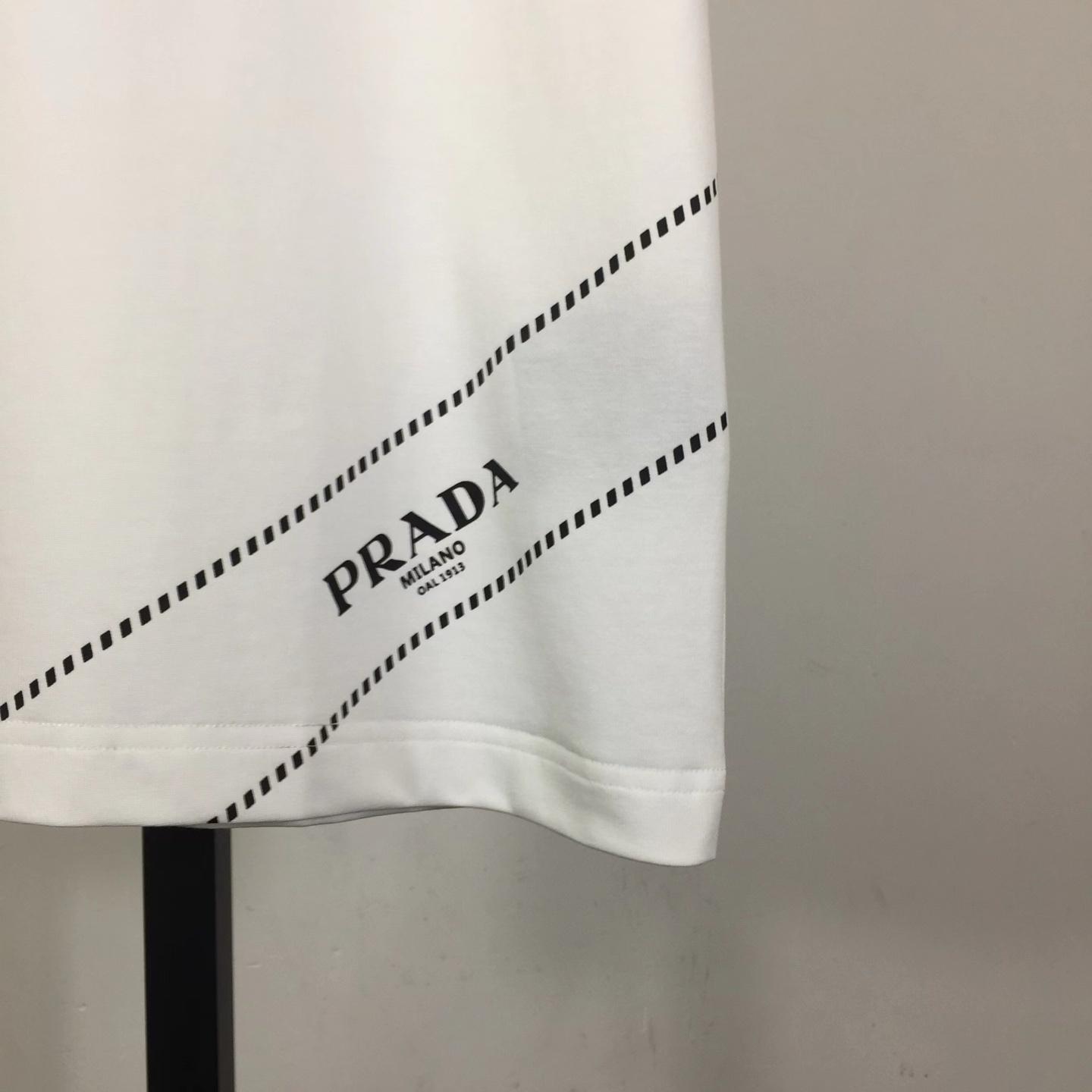 Prada Cotton T-Shirt - 