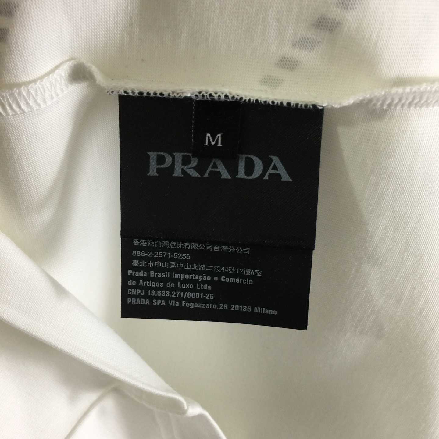 Prada Cotton T-Shirt - 
