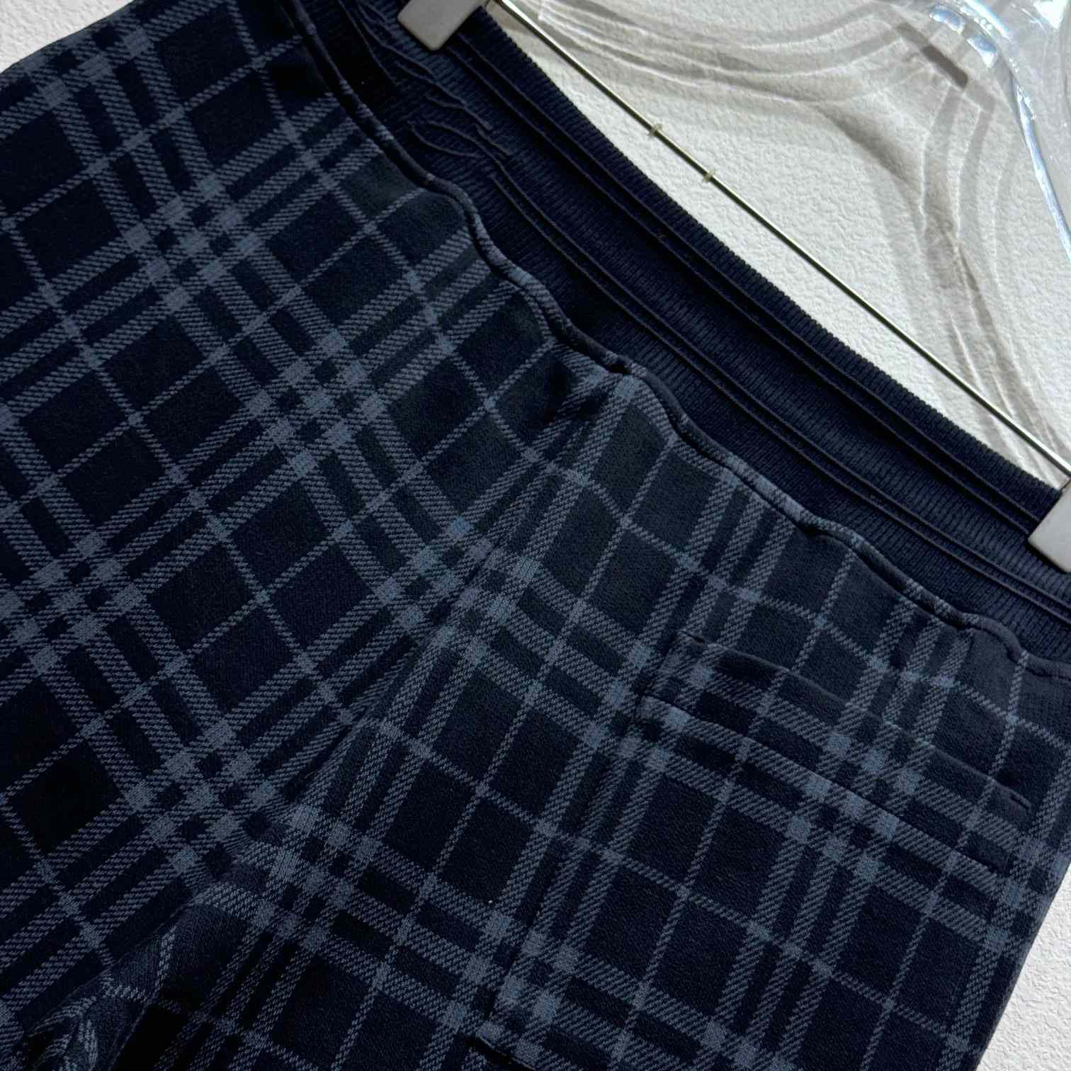 Burberry Check Stretch Cotton Blend Shorts - 