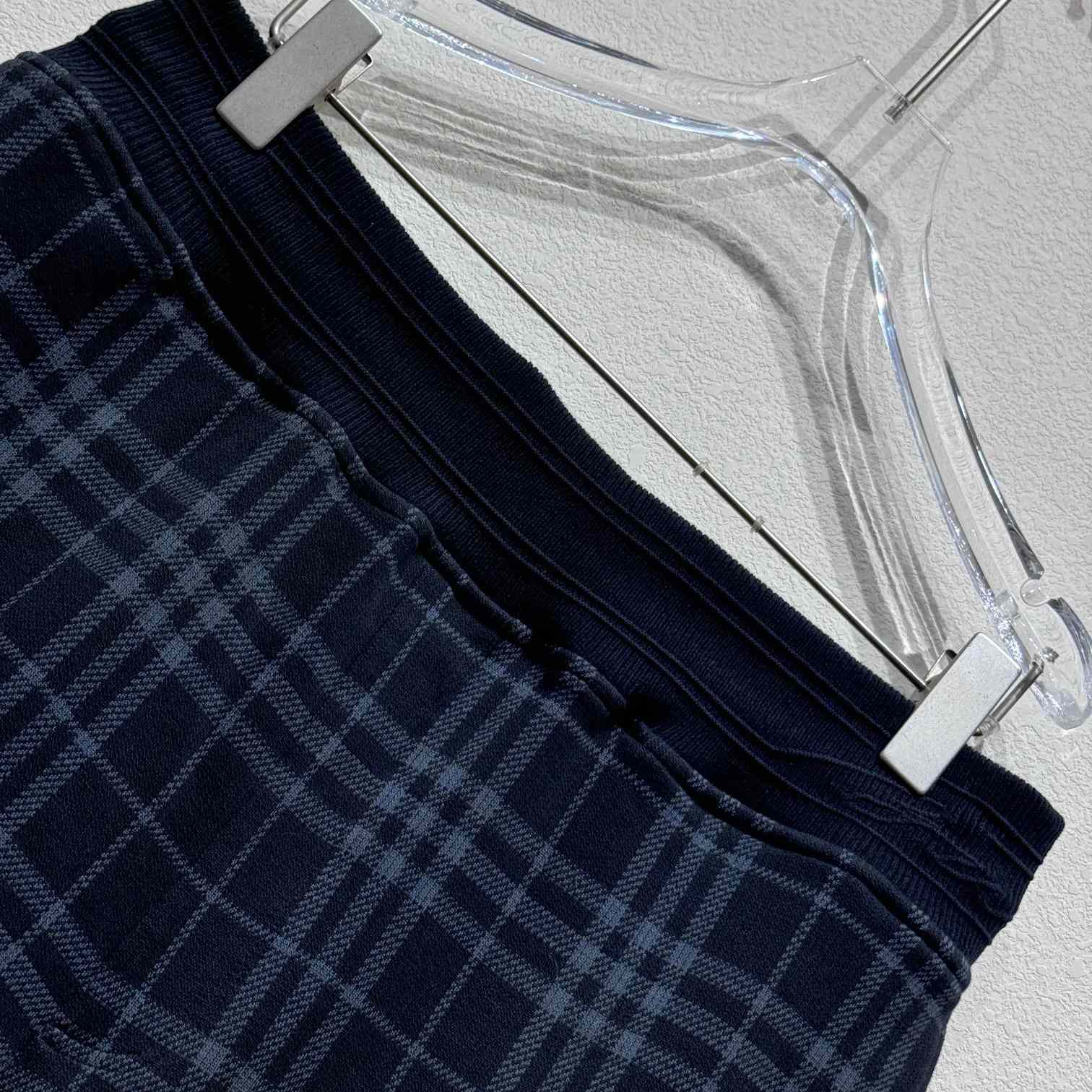 Burberry Check Stretch Cotton Blend Shorts - 