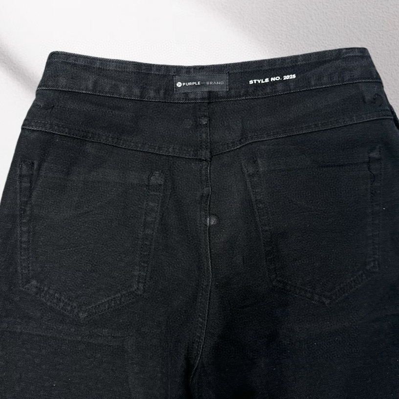 Purple-Brand Denim Shorts    6041 - DesignerGu