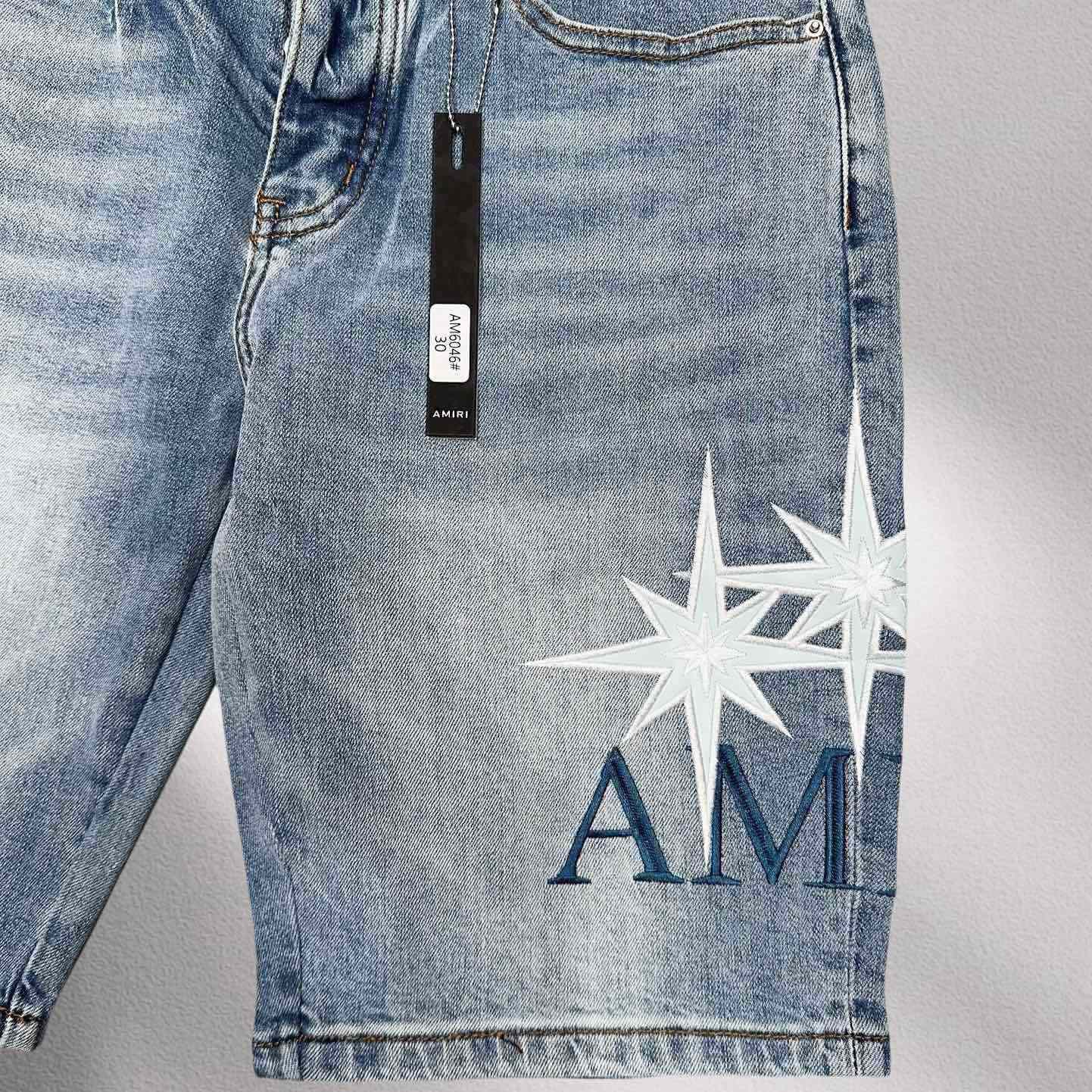 Amiri Denim Shorts     6046 - DesignerGu