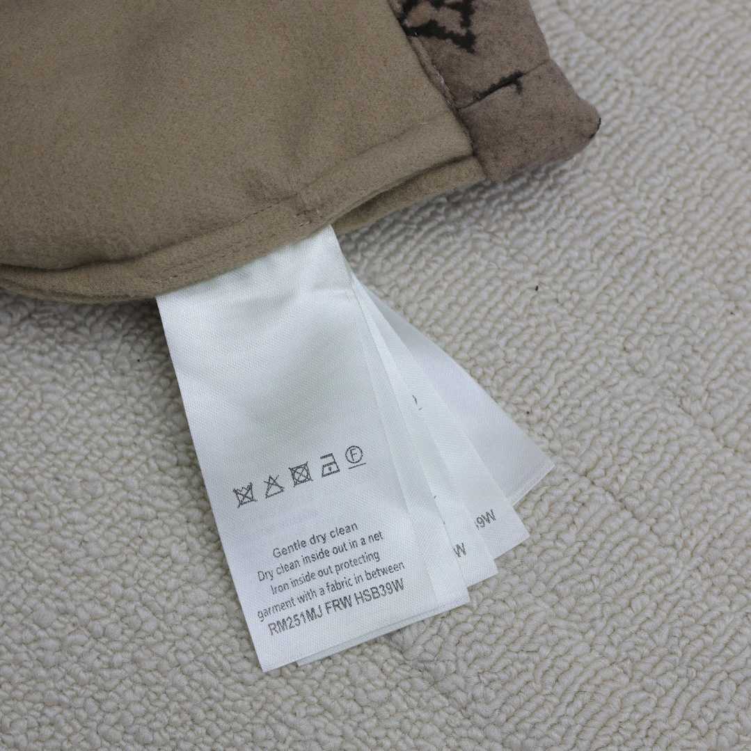 Louis Vuitton Monogram Double Face Wool, Silk And Cashmere-Blend Overshirt  1AFYF5 - 