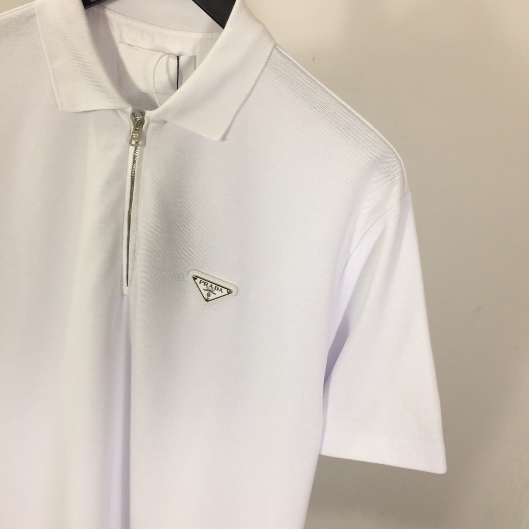 Prada Piqué Polo Shirt - 
